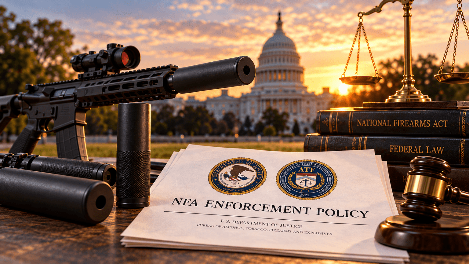 ATF Ends Mandatory NFA Registration for Suppressors and SBRs
