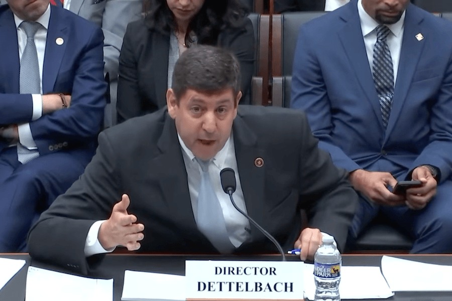 ATF director discusses the agency’s firearm transaction records.