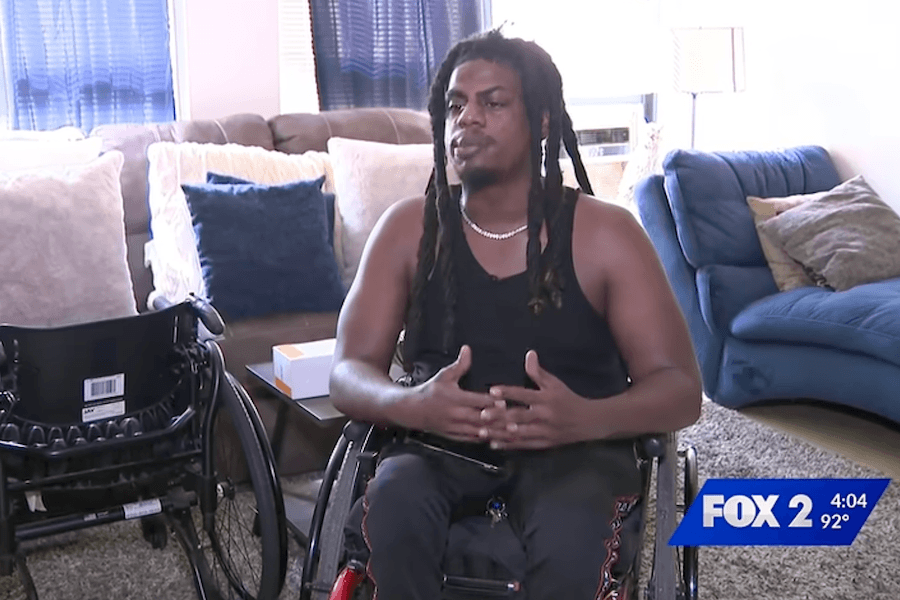 St. Louis public-housing resident Torrey Holliday faces eviction after a reported self-defense shooting.