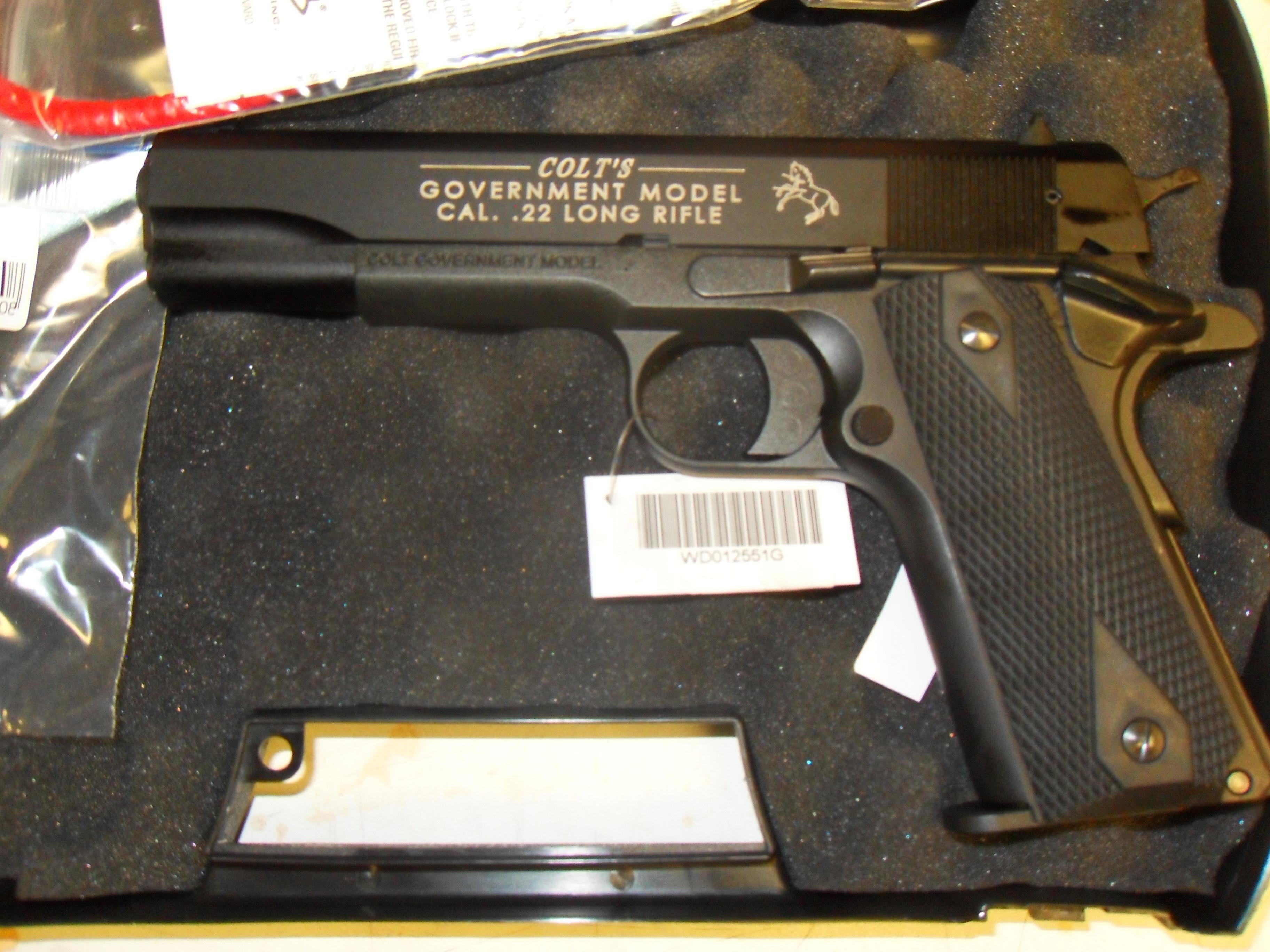 Colt 1911 A1 Govt Model 22 Lr For Sale 9827