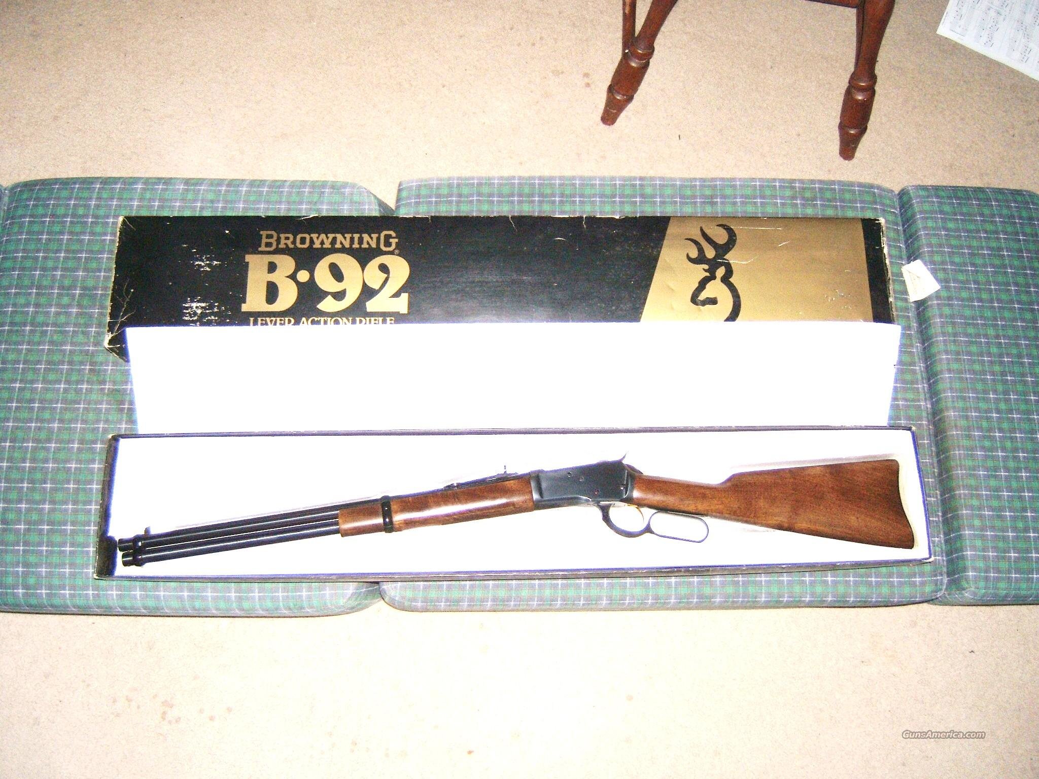 Browning B 92 Lever Action 357 Magnum For Sale