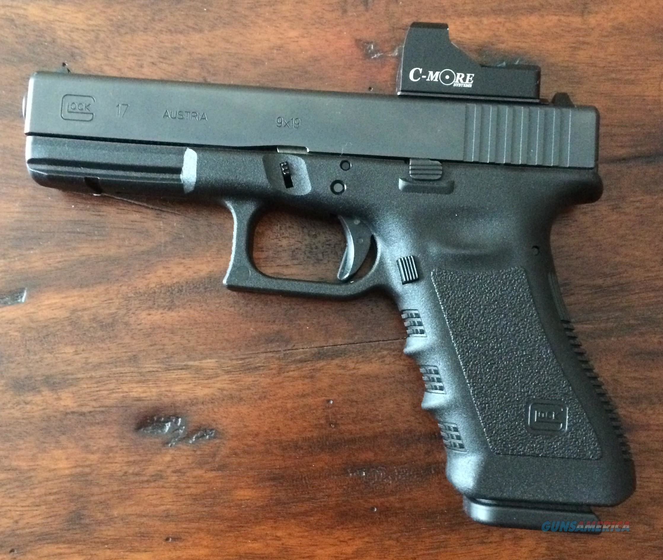 Ultimate Glock C-More optic 2 mags Flashlight c... for sale