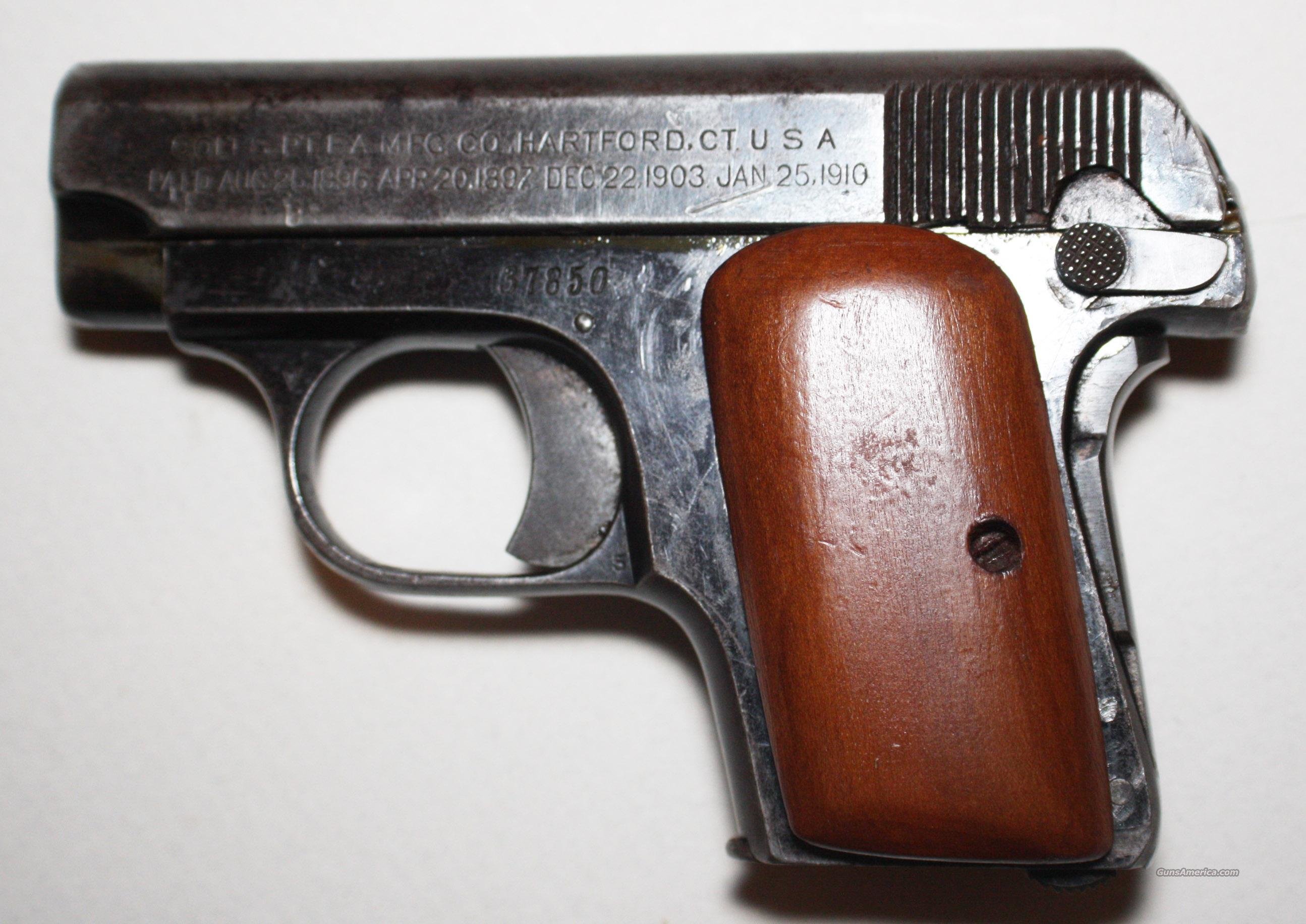 colt mustang date of manufacture