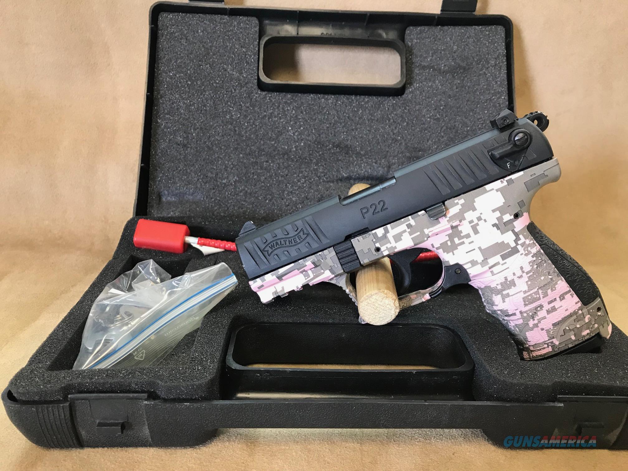 walther p22 pink camo