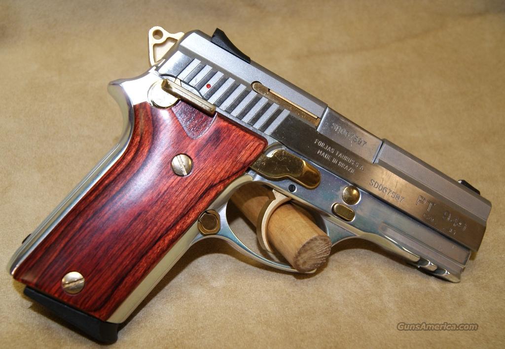 Taurus PT940 Stainless/Rosewood/Gold Accent - 4... for sale