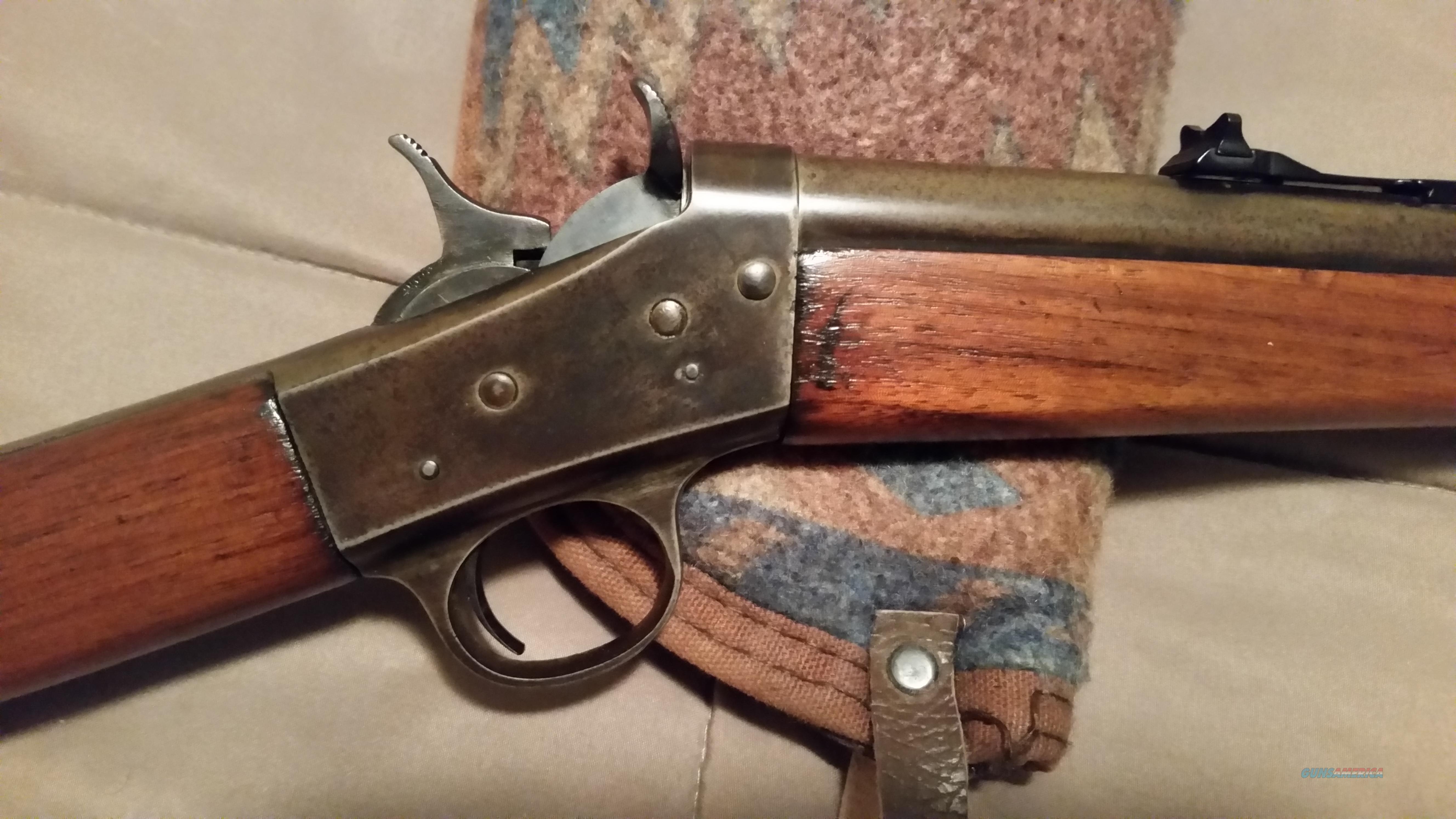 Remington Model 4 Rolling Block 22 Rifle