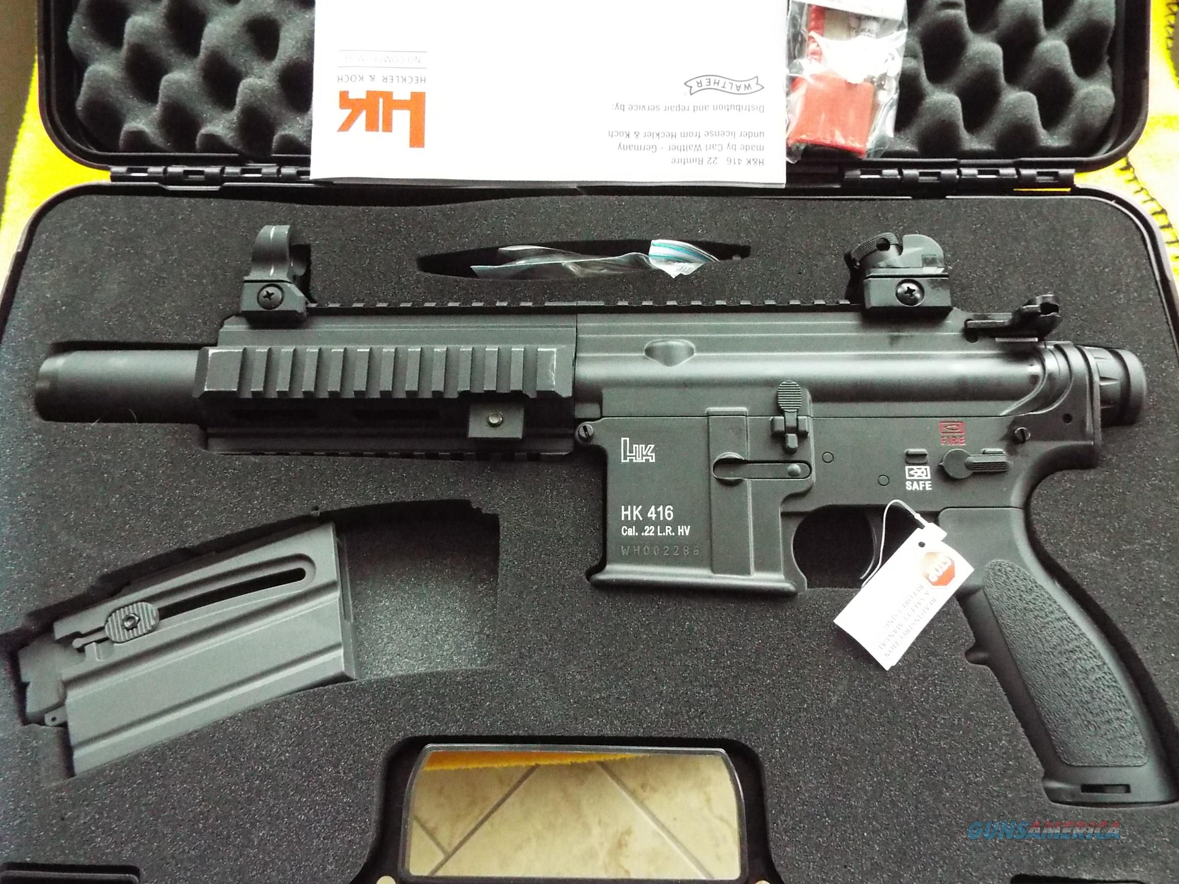 HK 416 Semi-Auto Pistol 10rd 22 LR New! LAYAWA... for sale