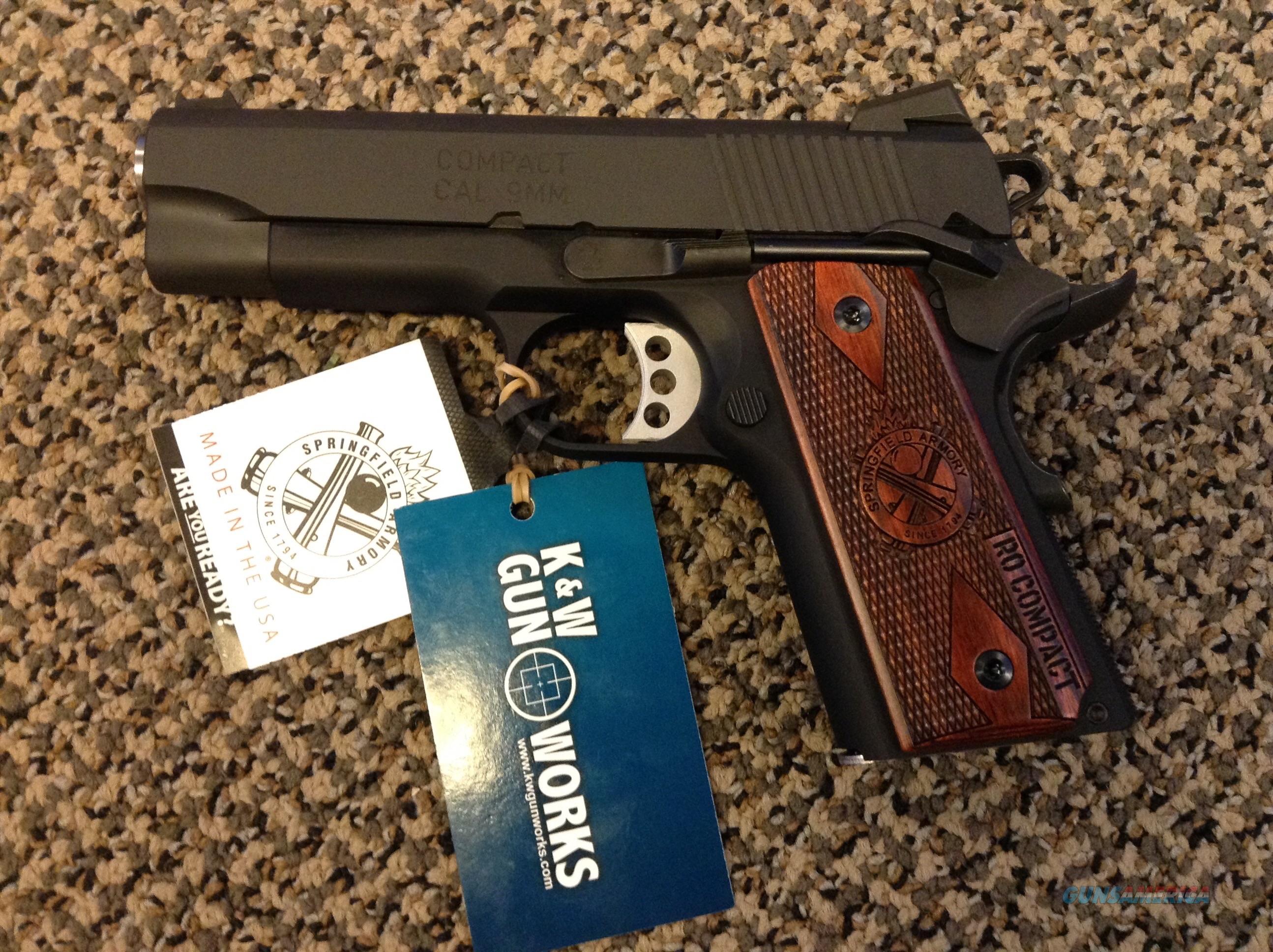 springfield range officer compact 9mm for sale