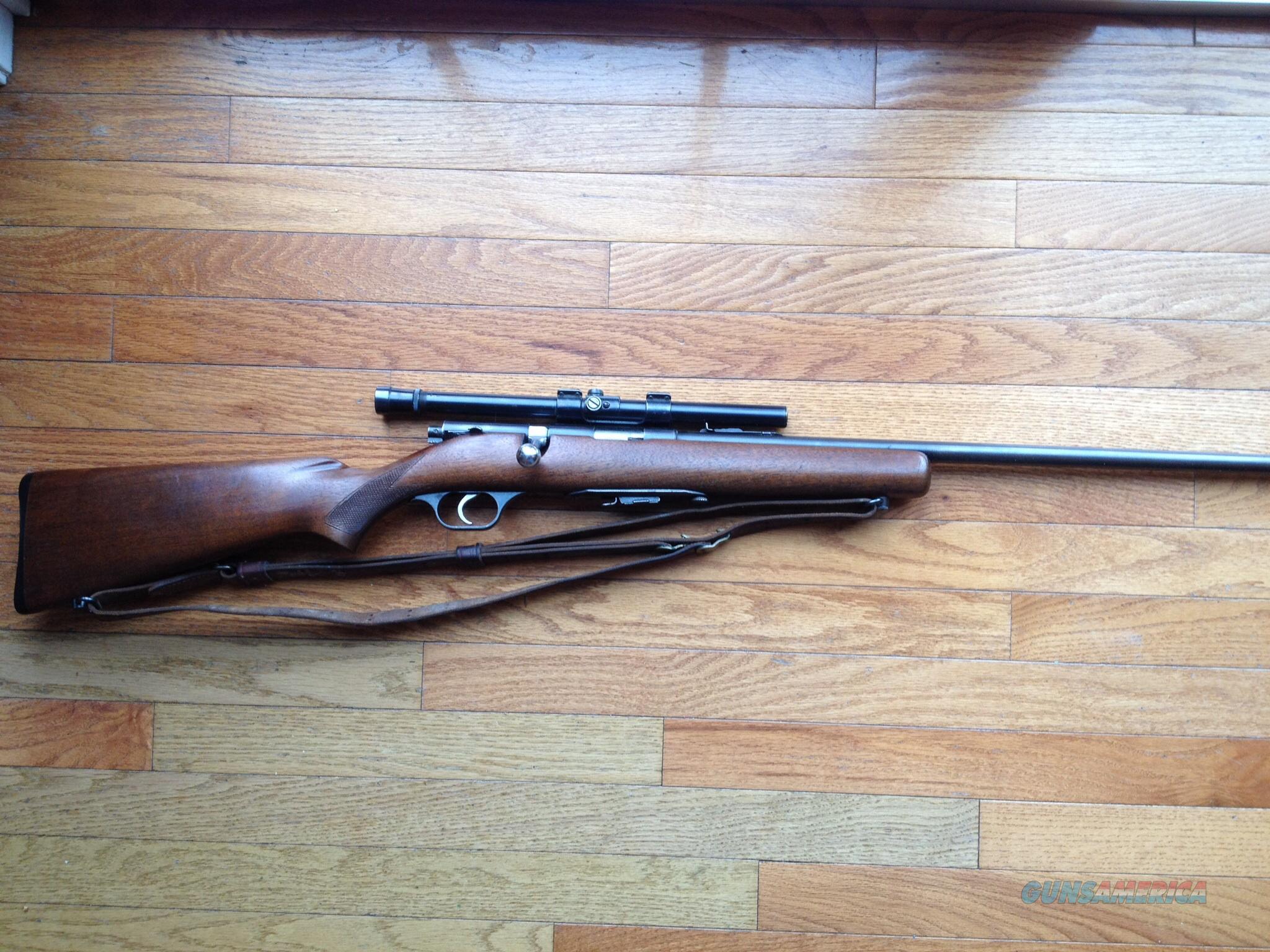 Savage model 4c bolt action .22lr weaver B5 sco... for sale