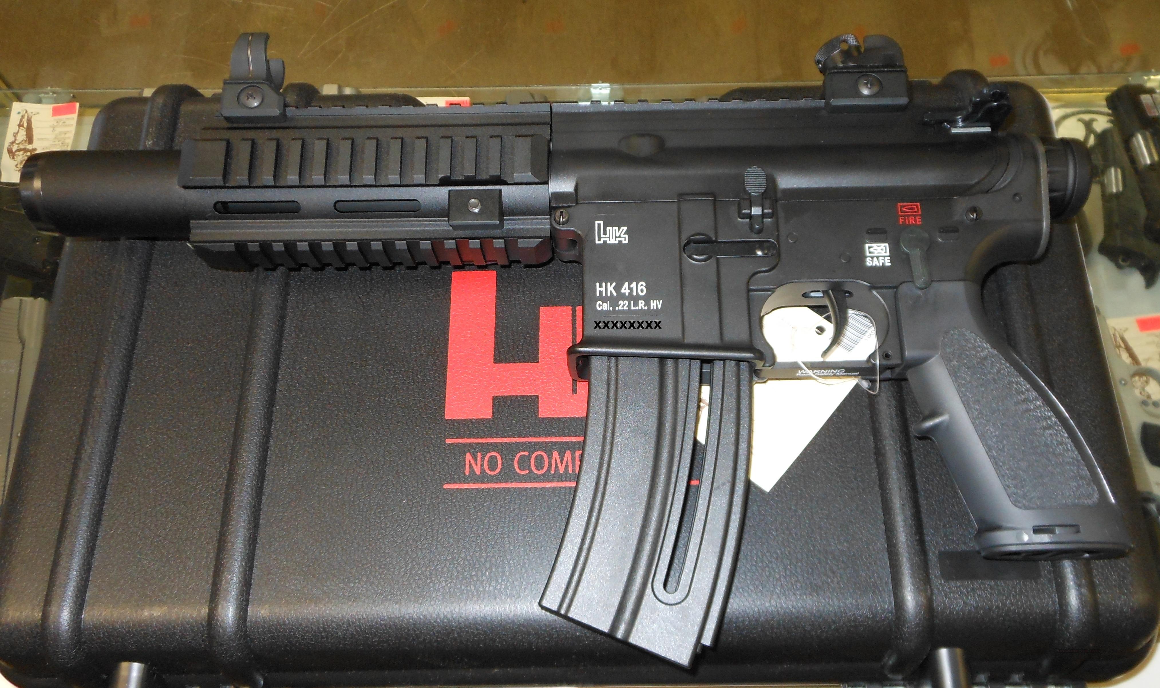 HECKLER & KOCH (UMAREX) HK 416 9 22LR PISTOL for sale