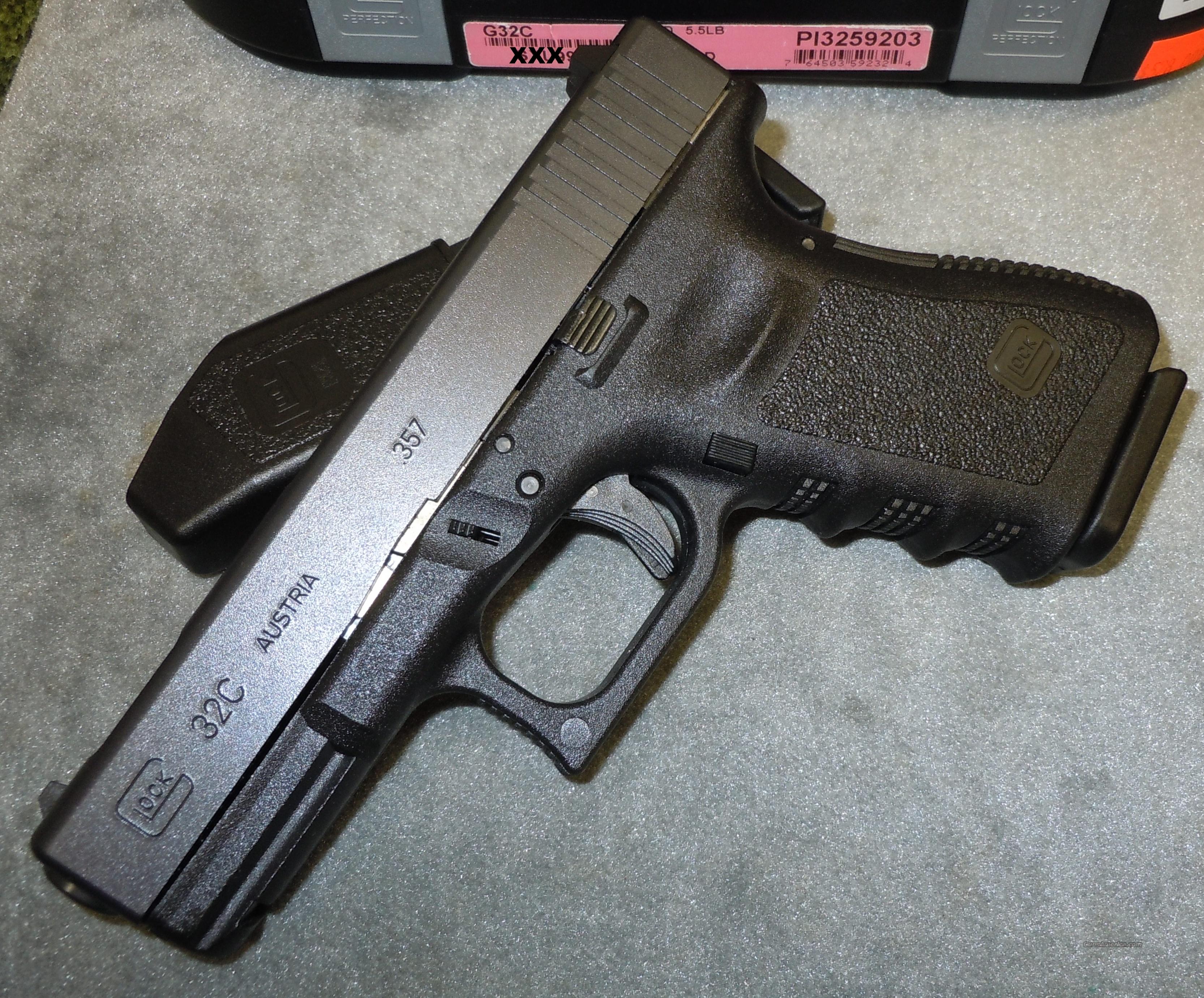 GLOCK 32C 357SIG PISTOL W/ COMPENSA for sale at