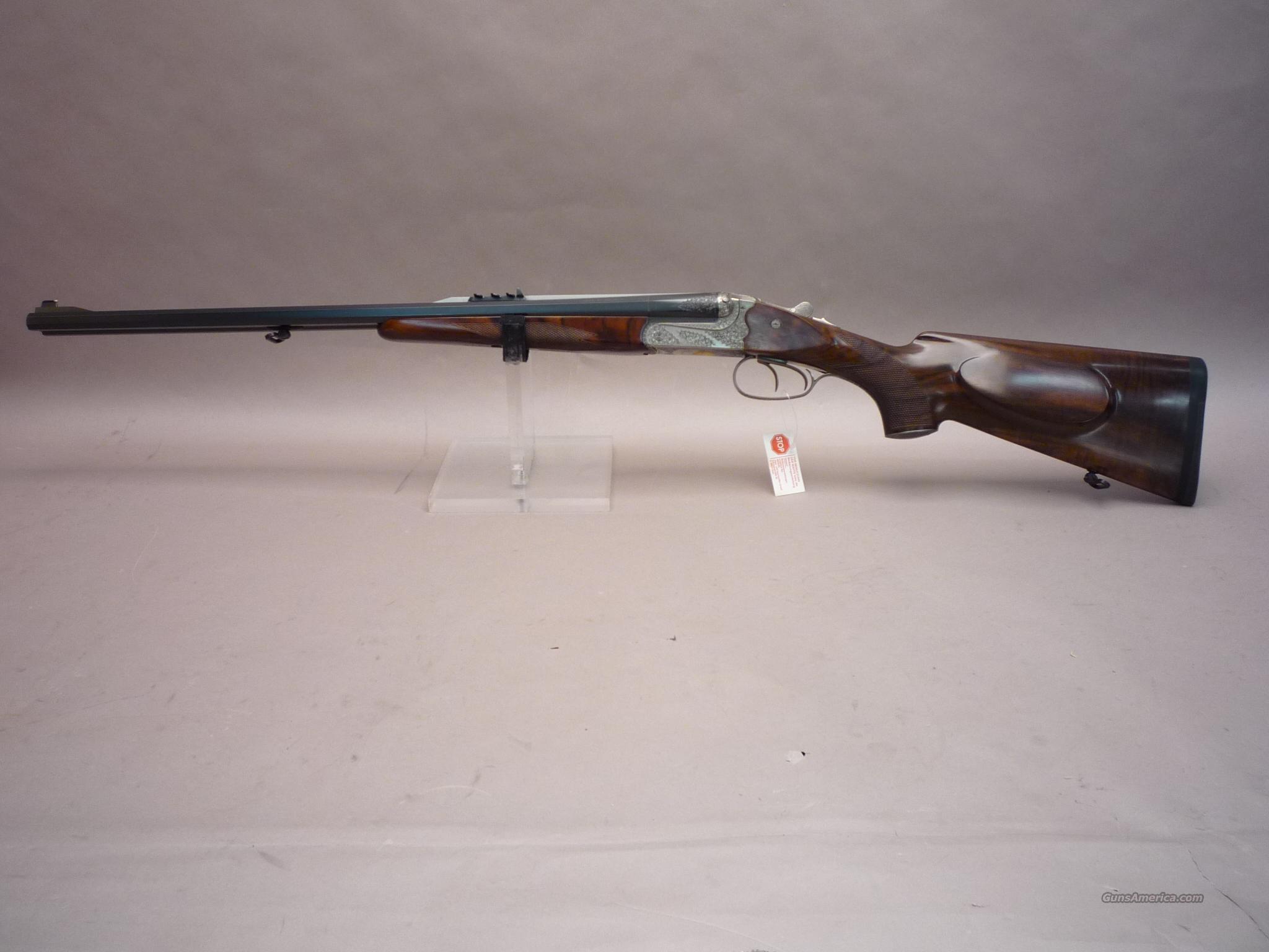 MERKEL SAFARI SERIES DOUBLE RIFLE CAL. 375 H&H