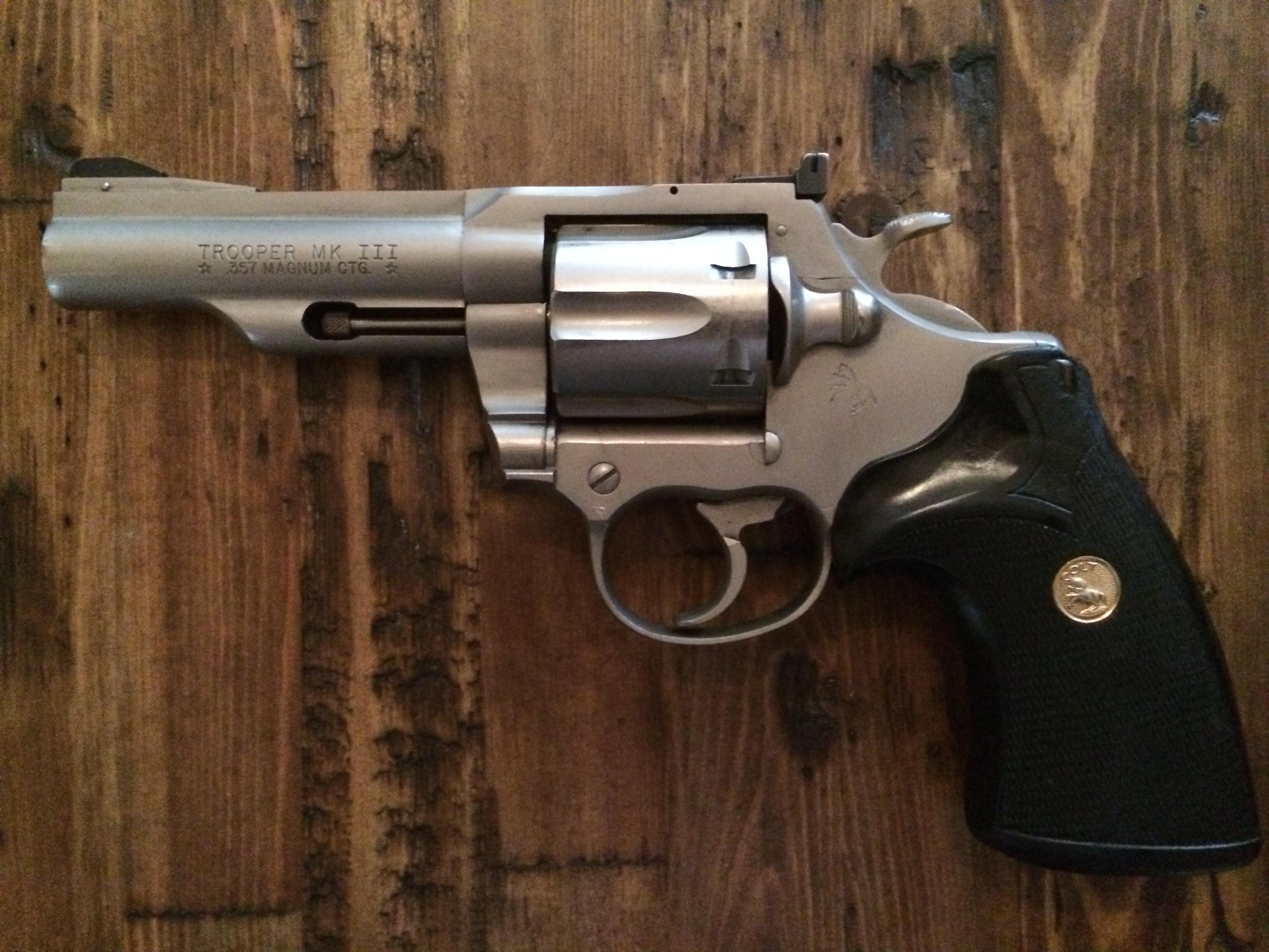 Colt Trooper Mkiii 357 Magnum Sat For Sale At 935936866 1492