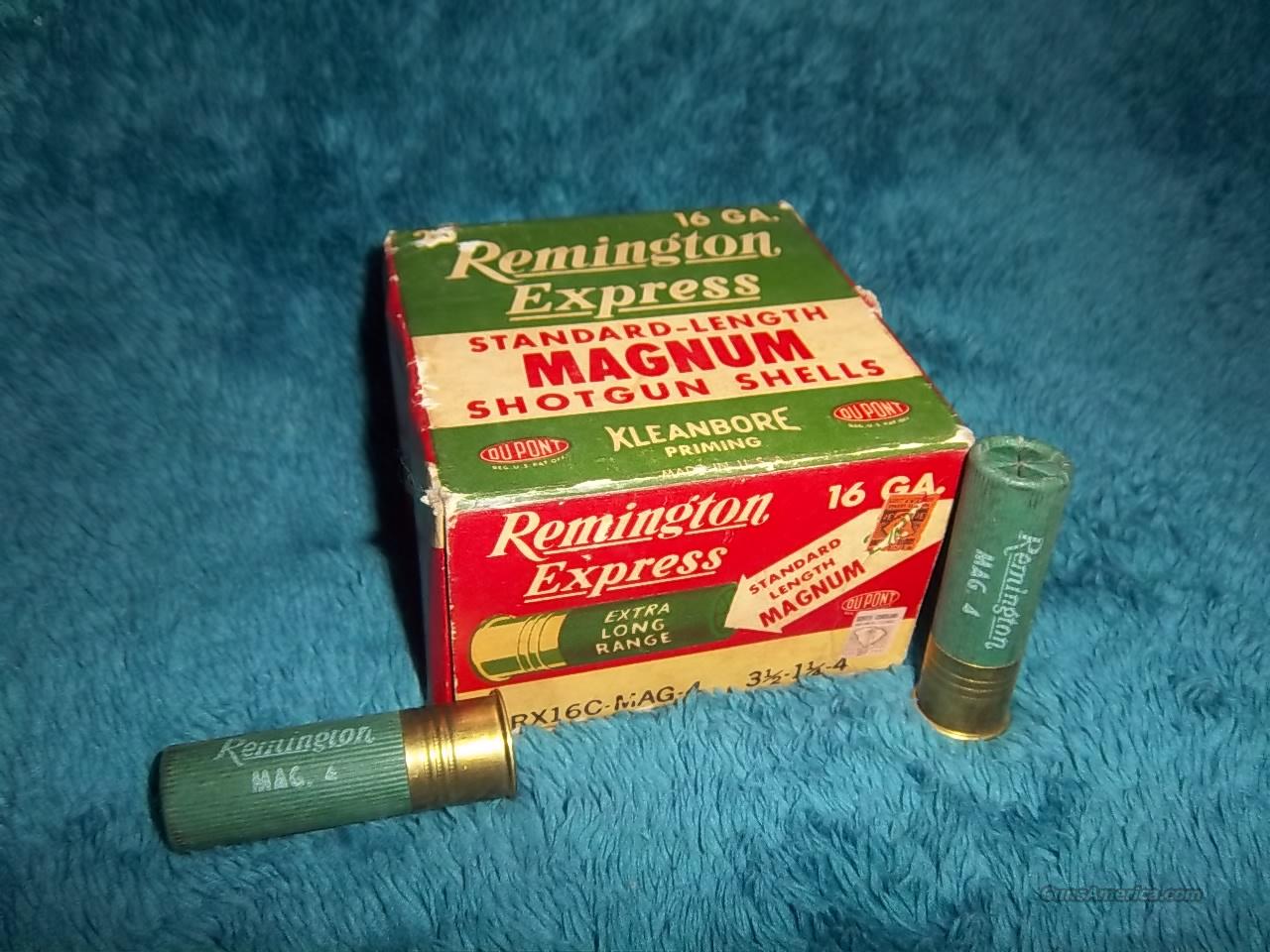 Remington Express 16 Gauge Shotgun Shells