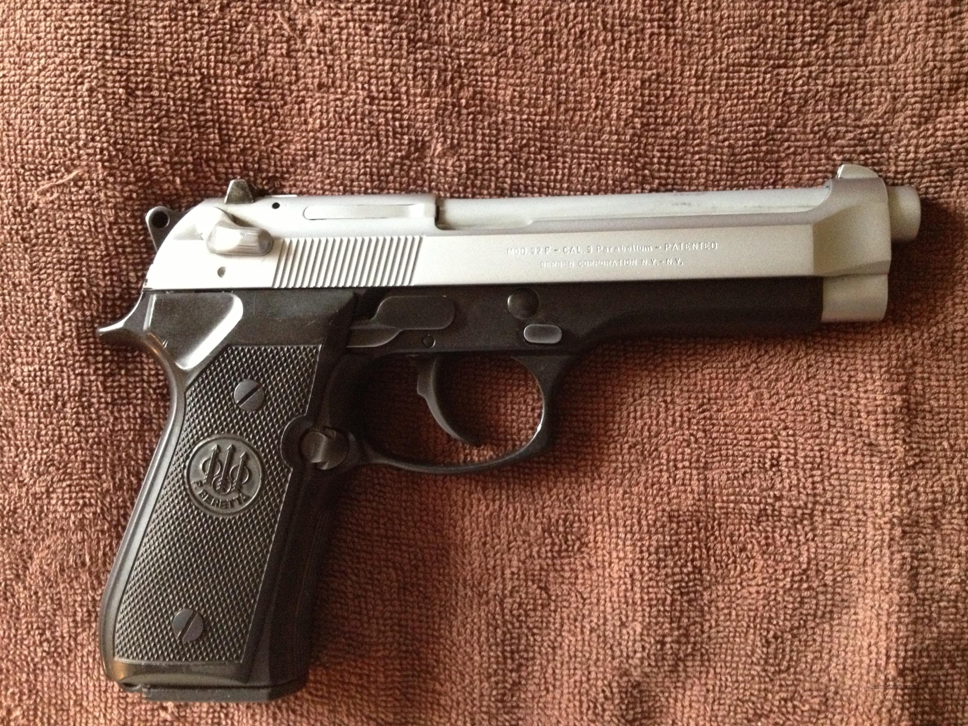 Beretta 92F 9MM for sale at Gunsamerica.com: 909331262