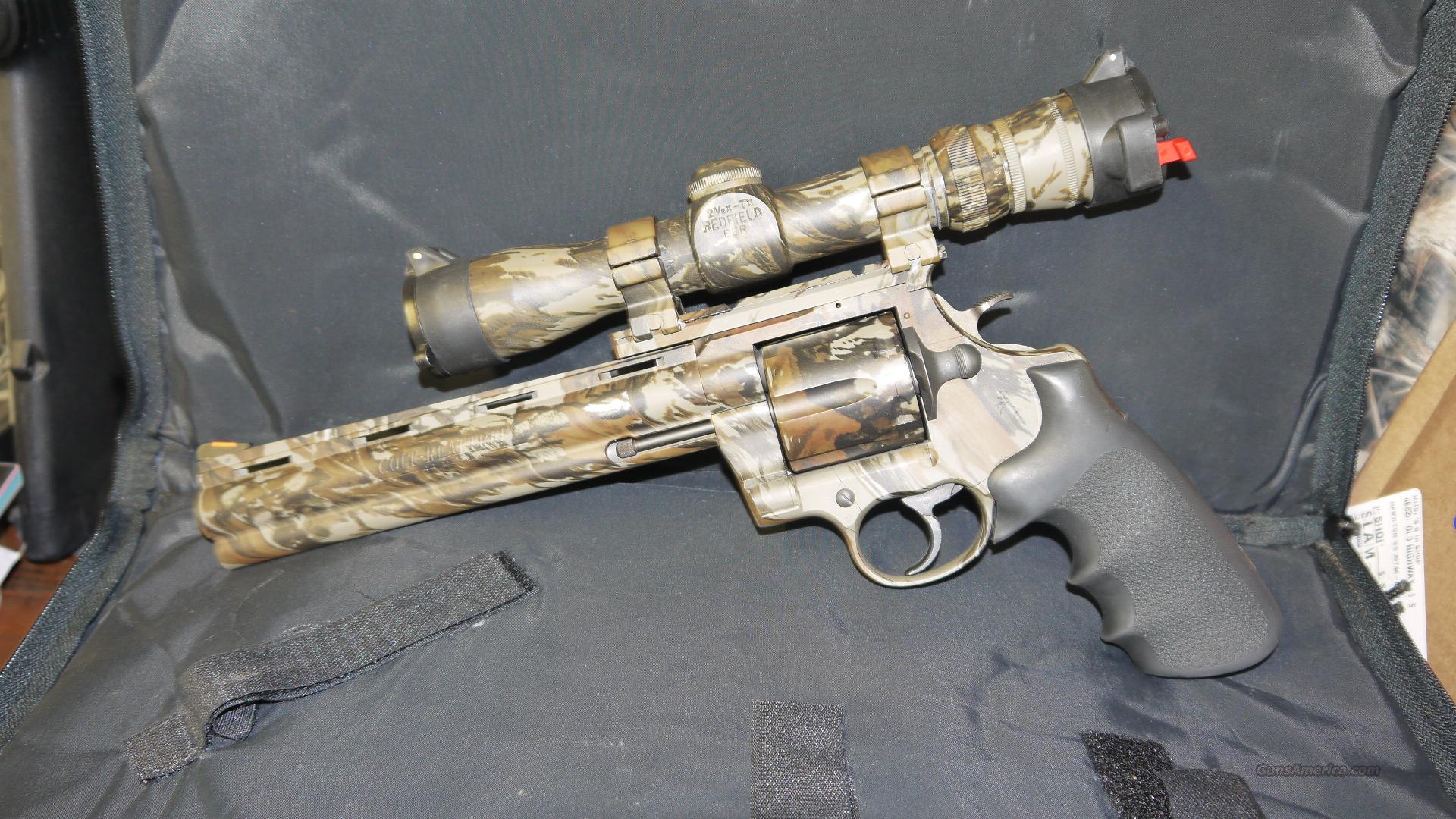 RARE Colt Realtree Anaconda with Scope and Sof ... for sale