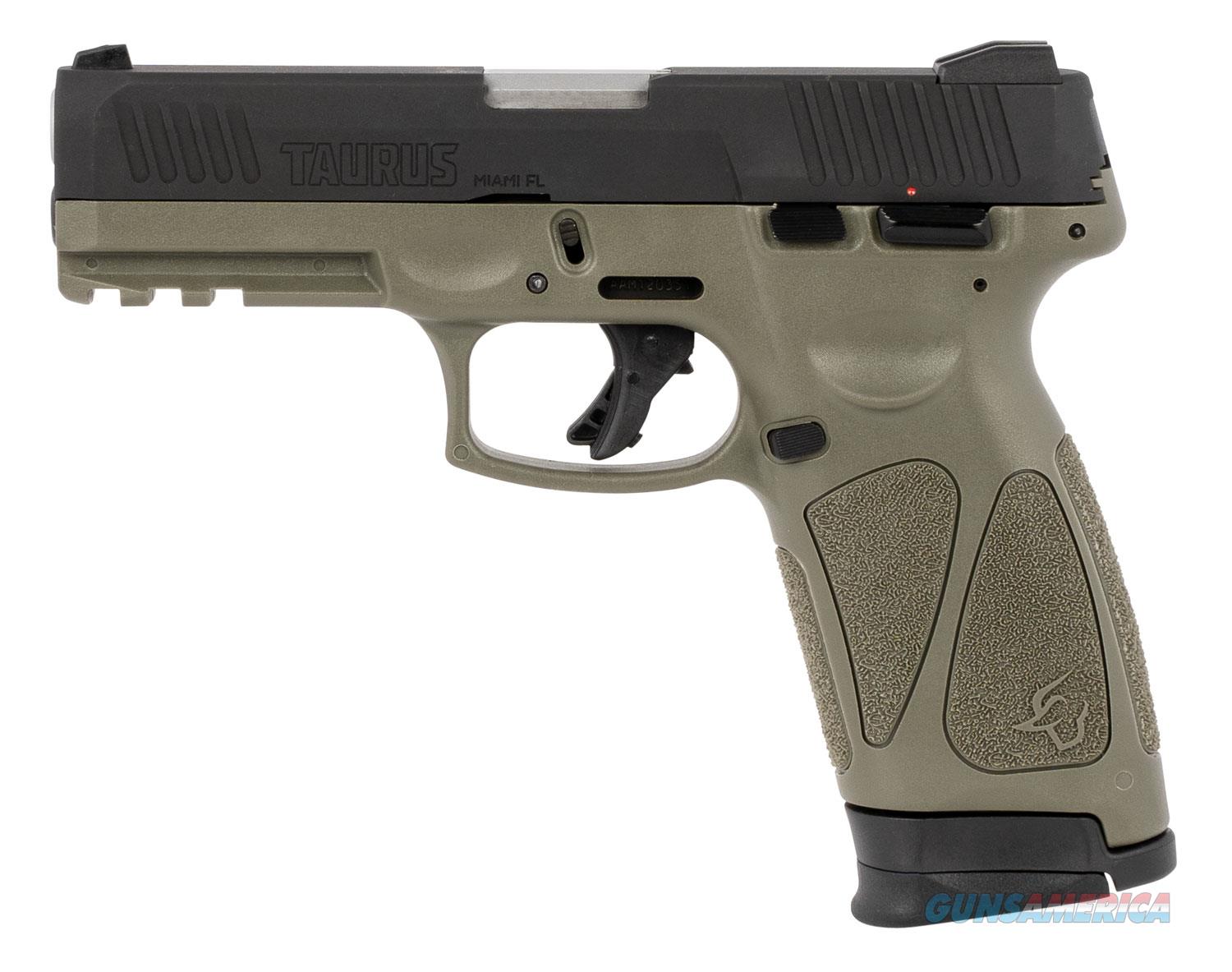 Taurus 1G3941O G3 9mm 4" 15+1/17+1Mags OD Green... for sale