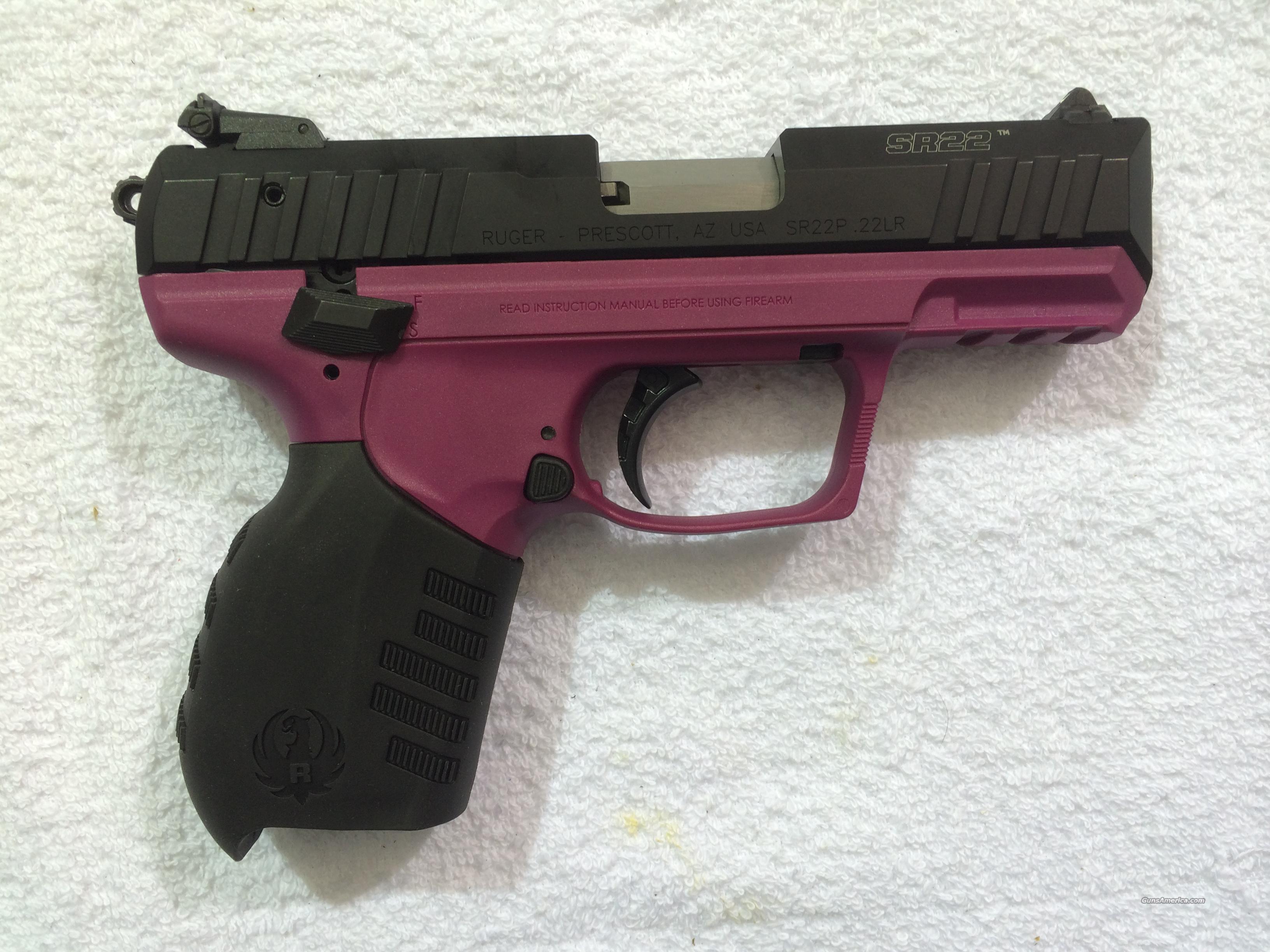 Ruger SR22 Raspberry for sale