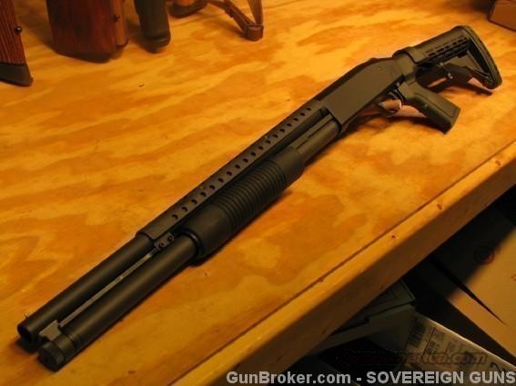 Custom Mossberg 500 12ga Tactical Shotgun 20