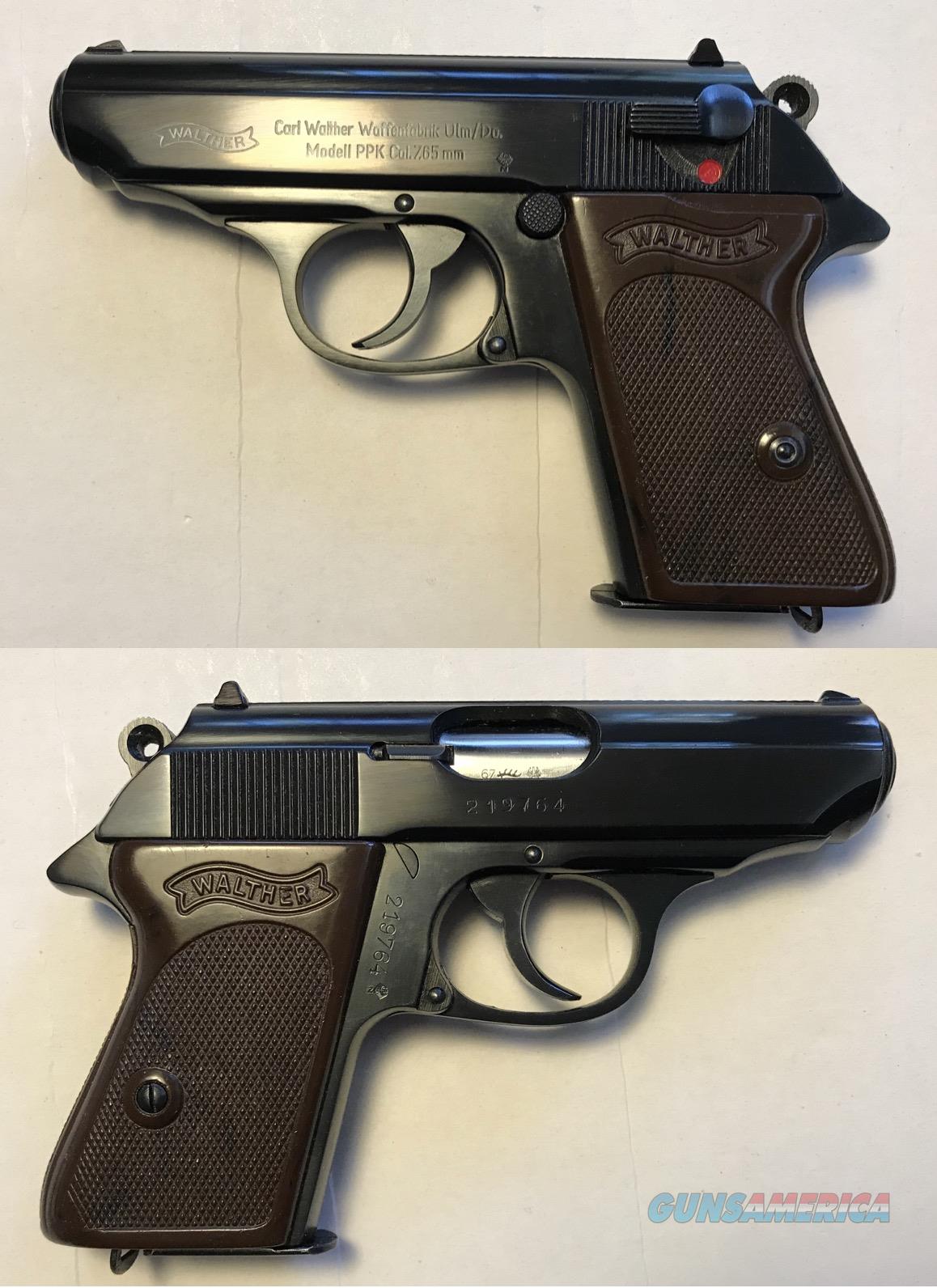 German Walther PPK 7.65mm .32ACP Mfg. 1967 C&R for sale