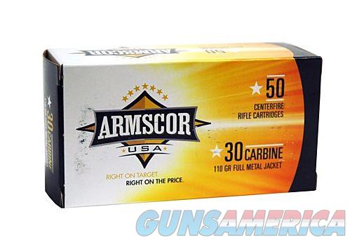 1000 Round Case Armscor 30 Carbine 110gr Fmj For Sale 3721