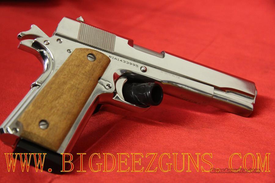 Rock Island Armory 1911 NICKEL HIGH POLISH LIKE... for sale