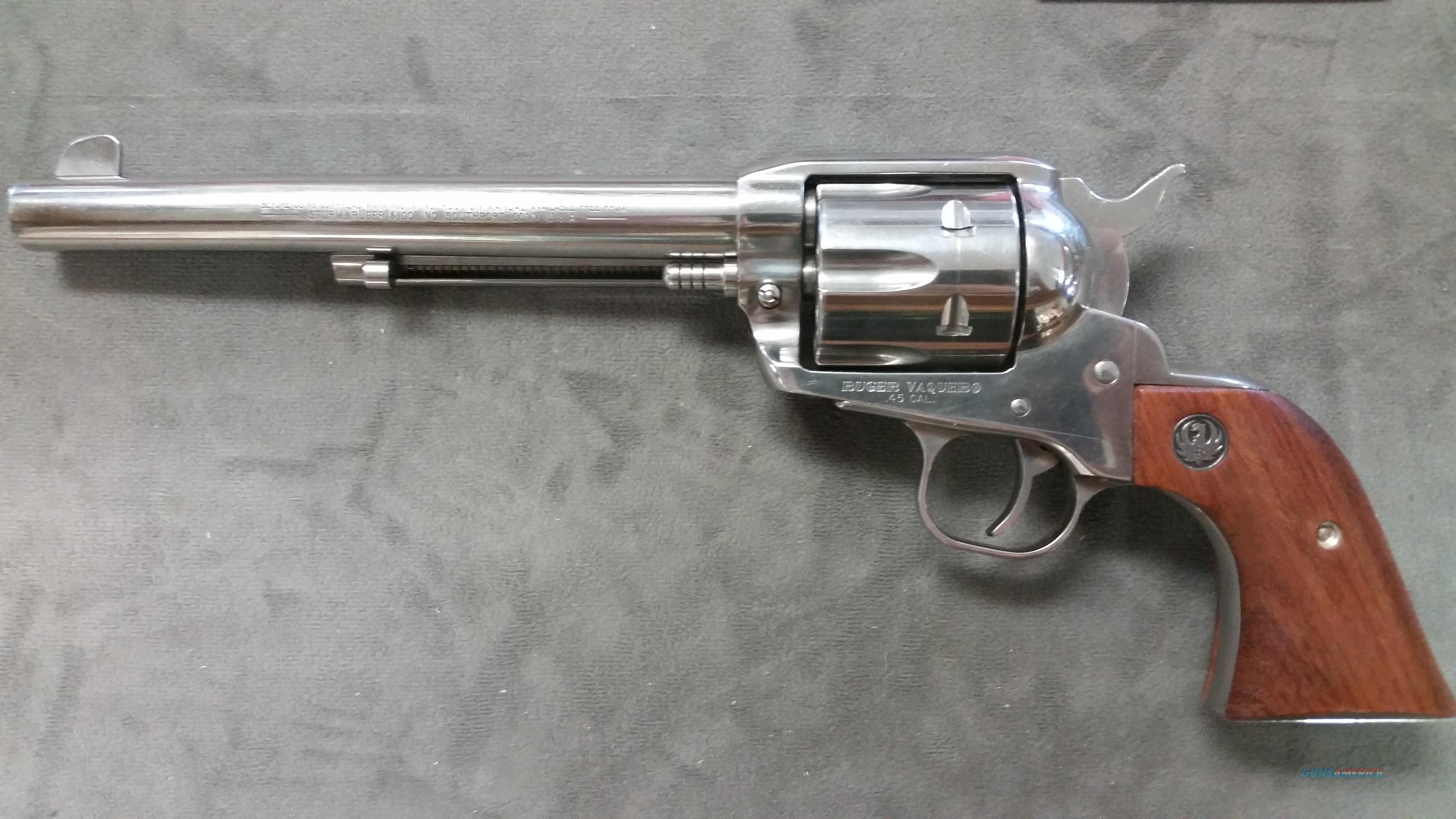 Pre-Owned Ruger Old or Original Model Vaquero 45 LC SS 7.5 for sale ...