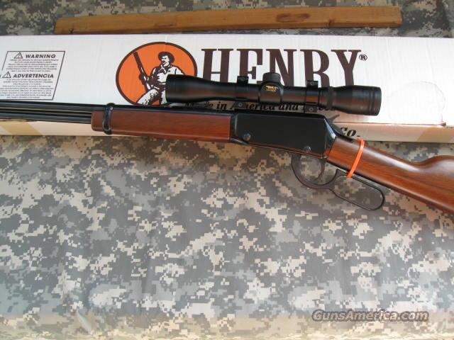 HENRY HOO1 22 LEVER WITH SCOPE for sale