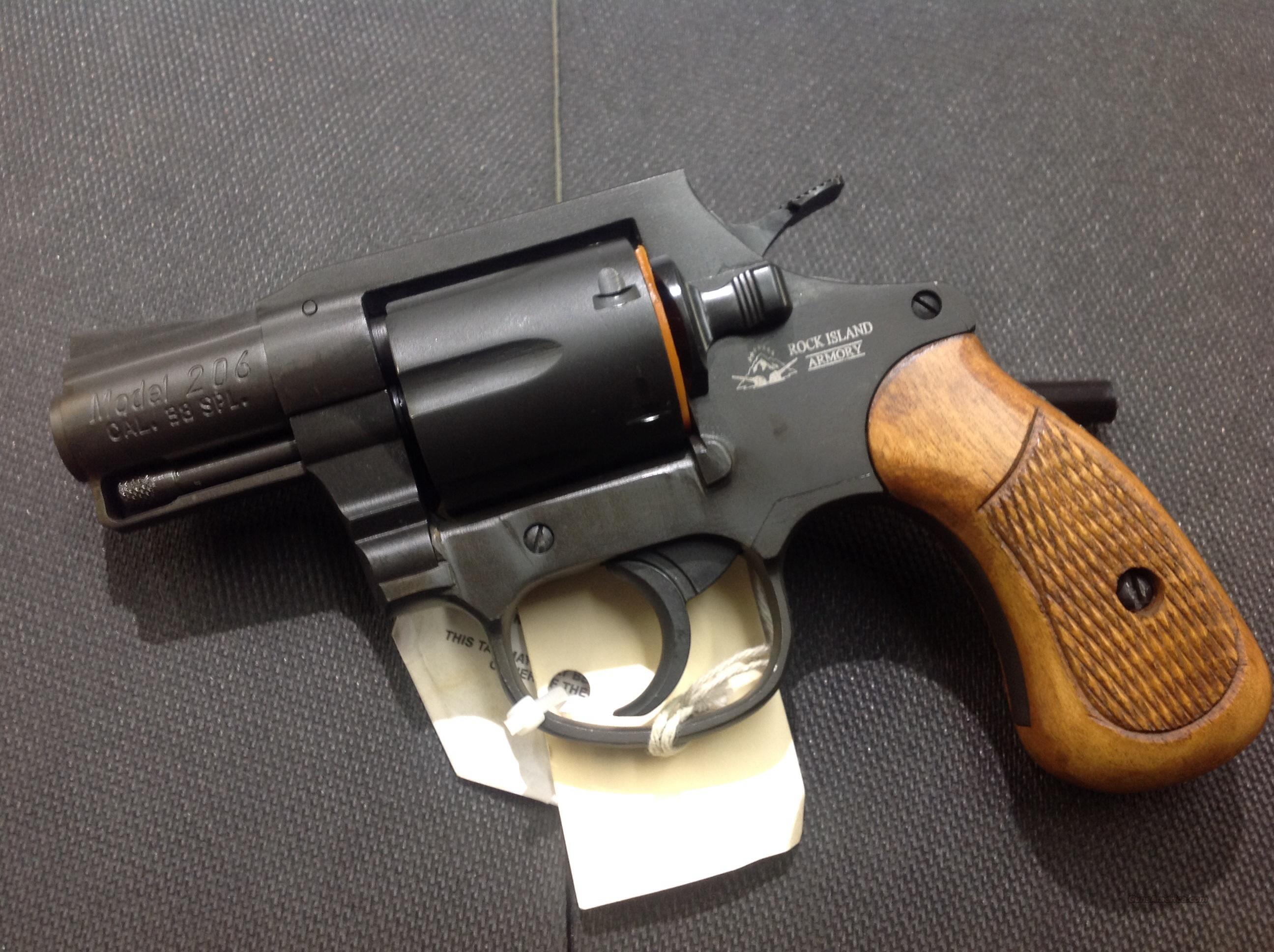 Rock Island Armory 38 Special Revolver Model 206 2 Bbl 0843