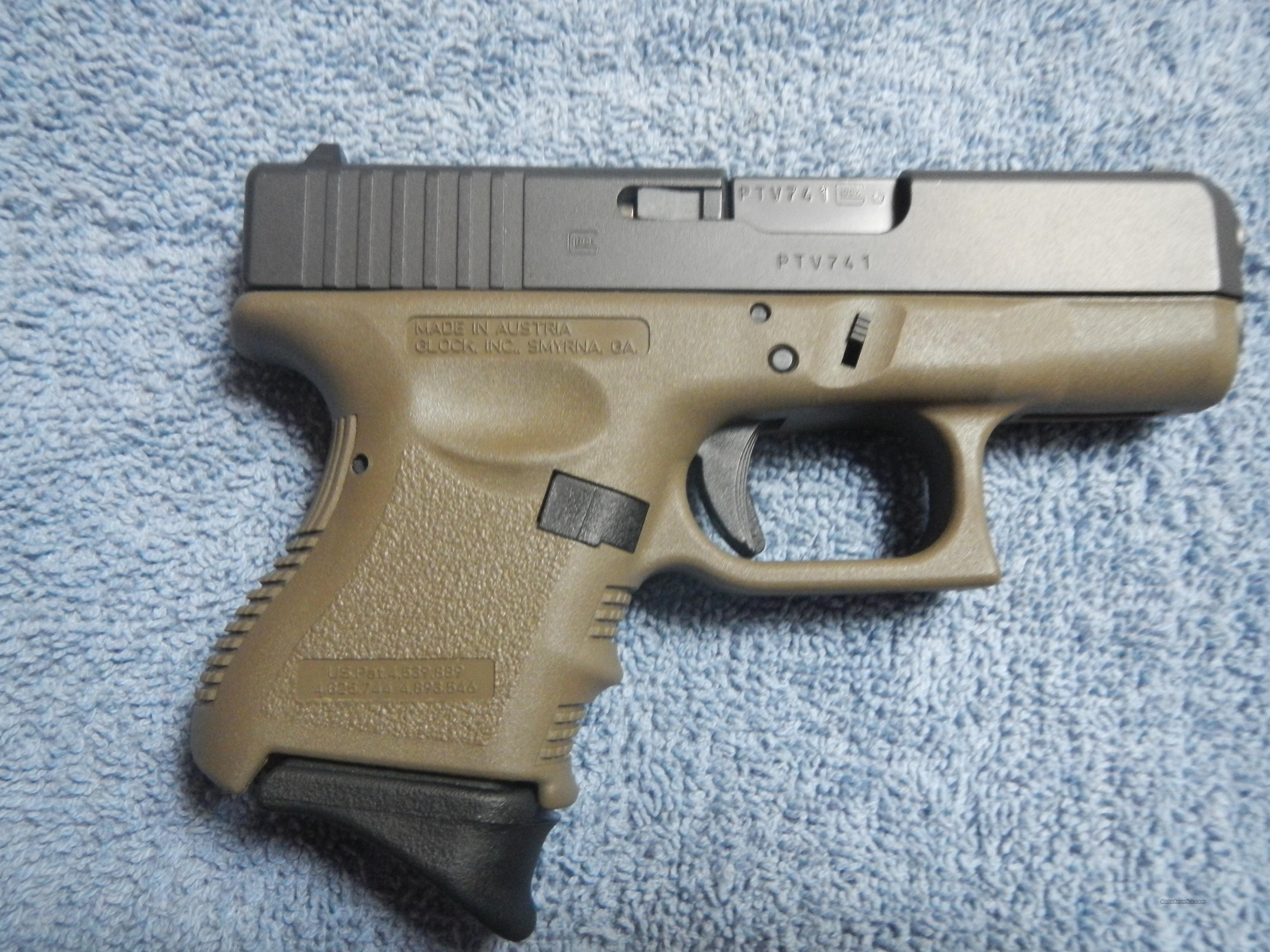 GLOCK 26 GEN 3 ORIGINAL OD GREEN for sale