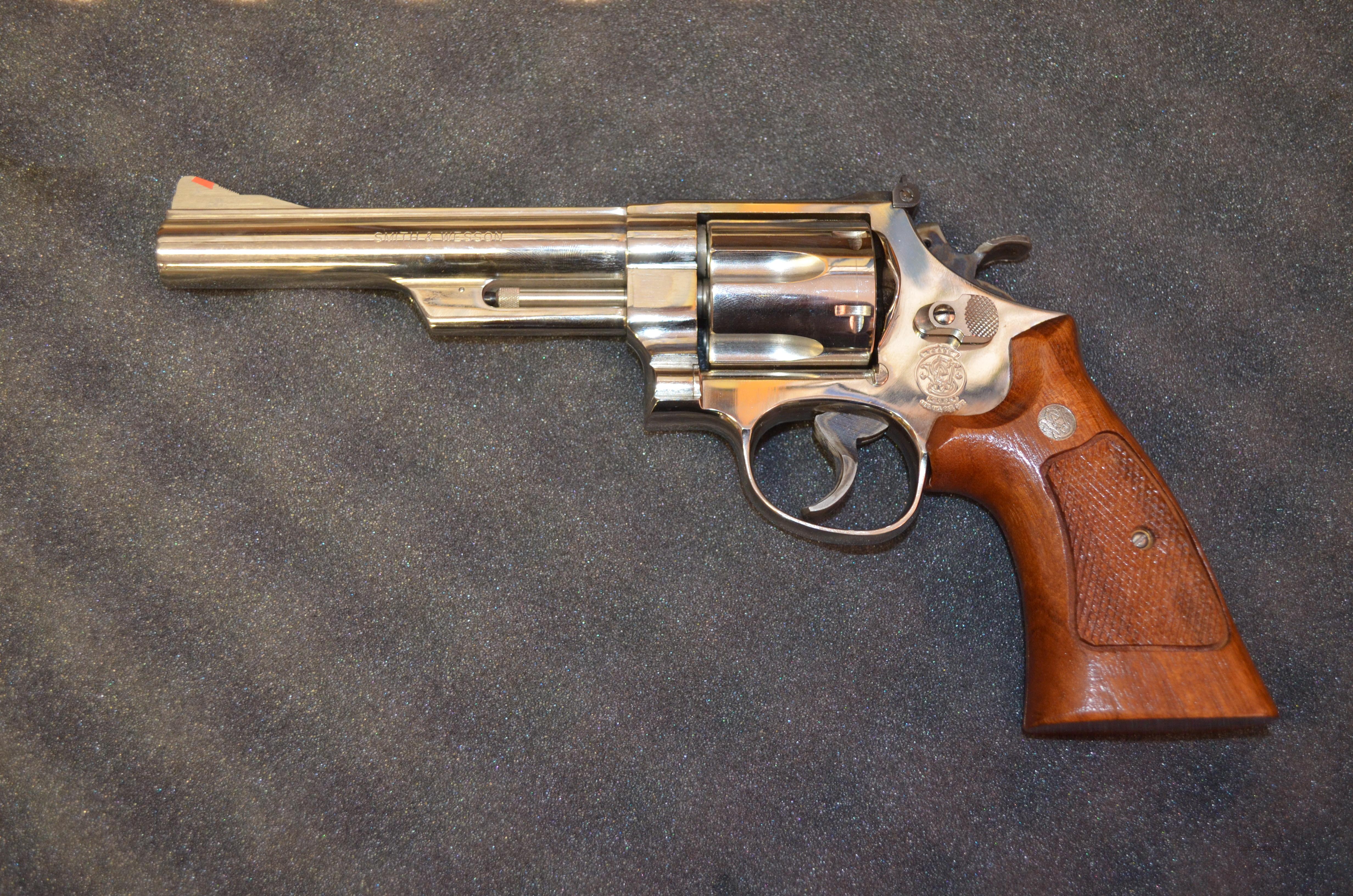 SMITH & WESSON 29 NICKEL .44 MAG RARE for sale