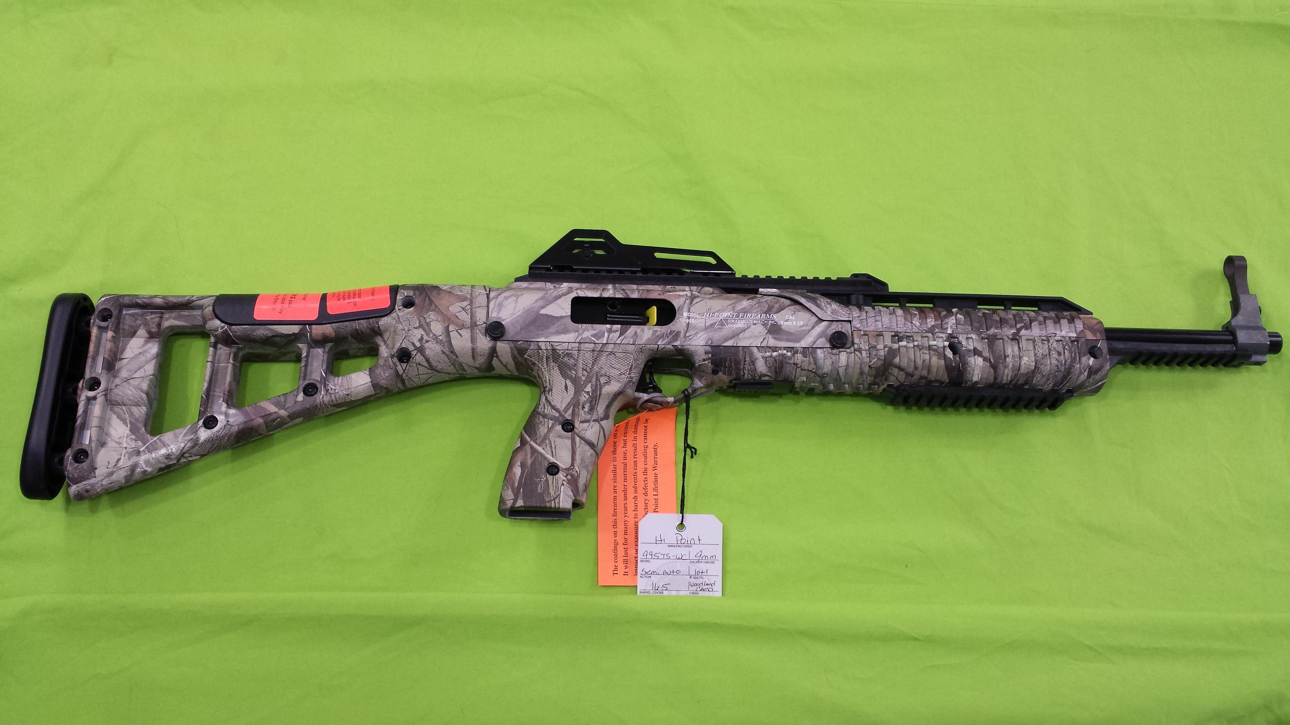 HI POINT 995TS WC 995 9 MM 9MM CARBINE WOODLAND... for sale