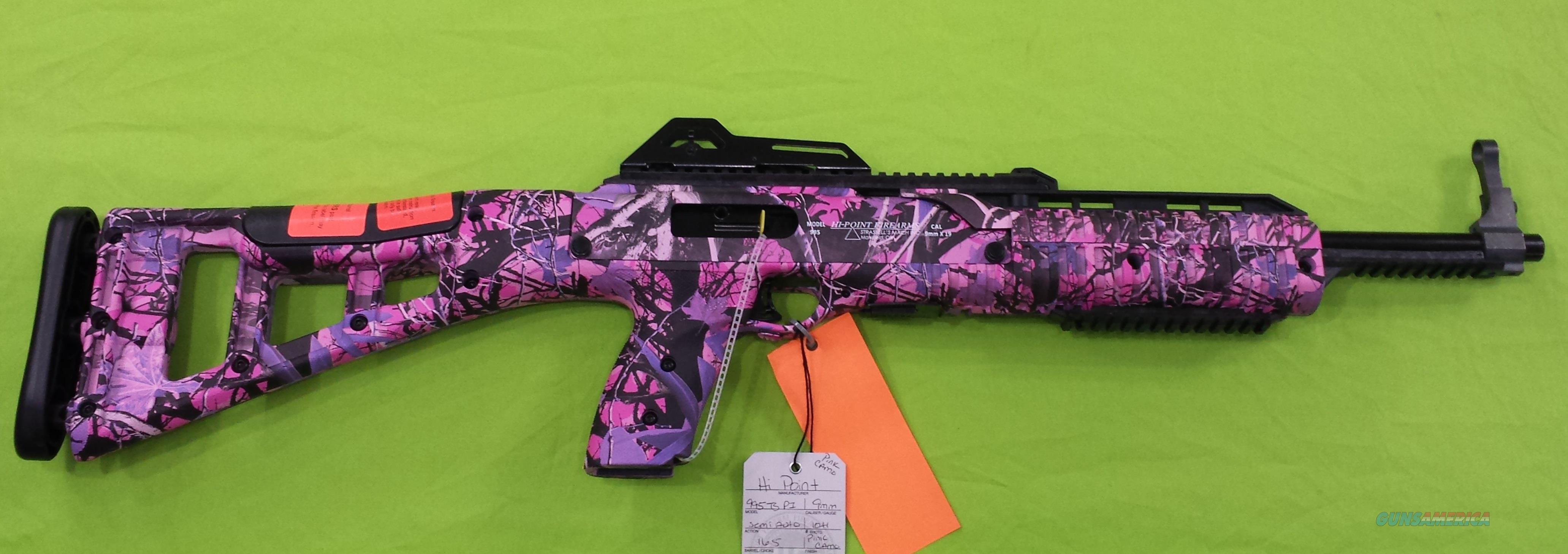 HI POINT 995TS PINK 995 9 MM 9MM CARBINE CAMO for sale