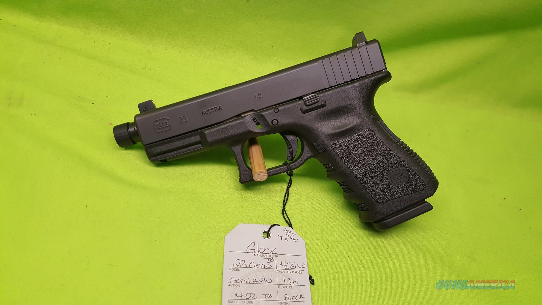 GLOCK 23 GEN 3 40S&W TB THREADED BARREL 13RD for sale