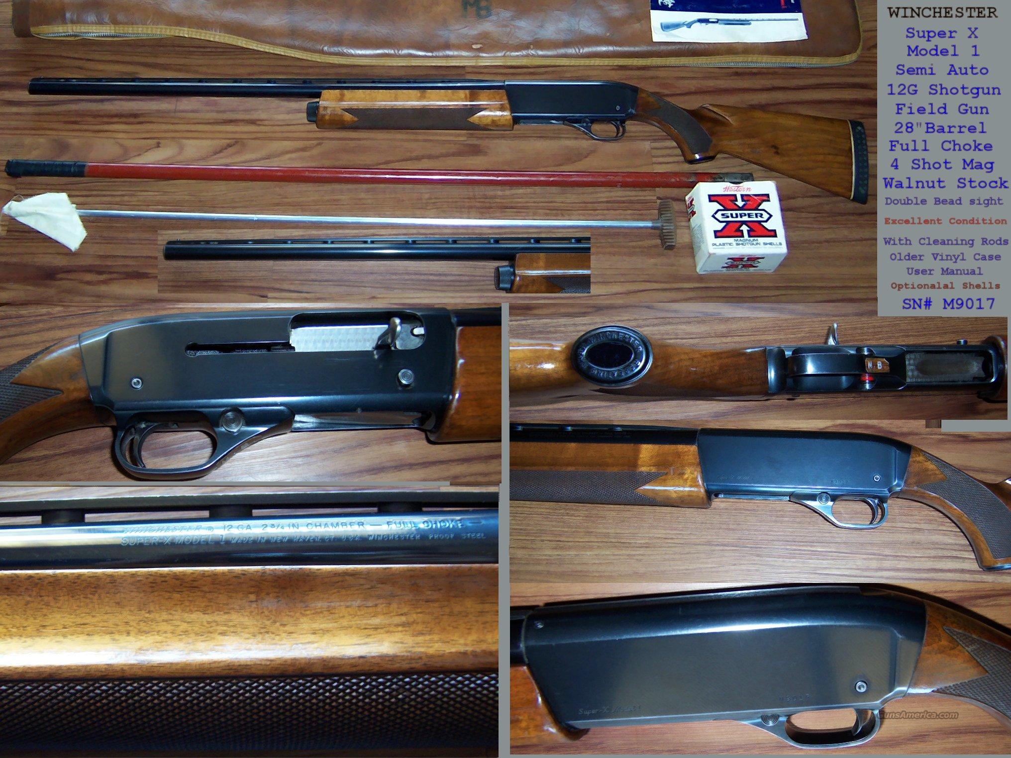 Classic Winchester Super X Model 1 Semi Auto Fi... for sale