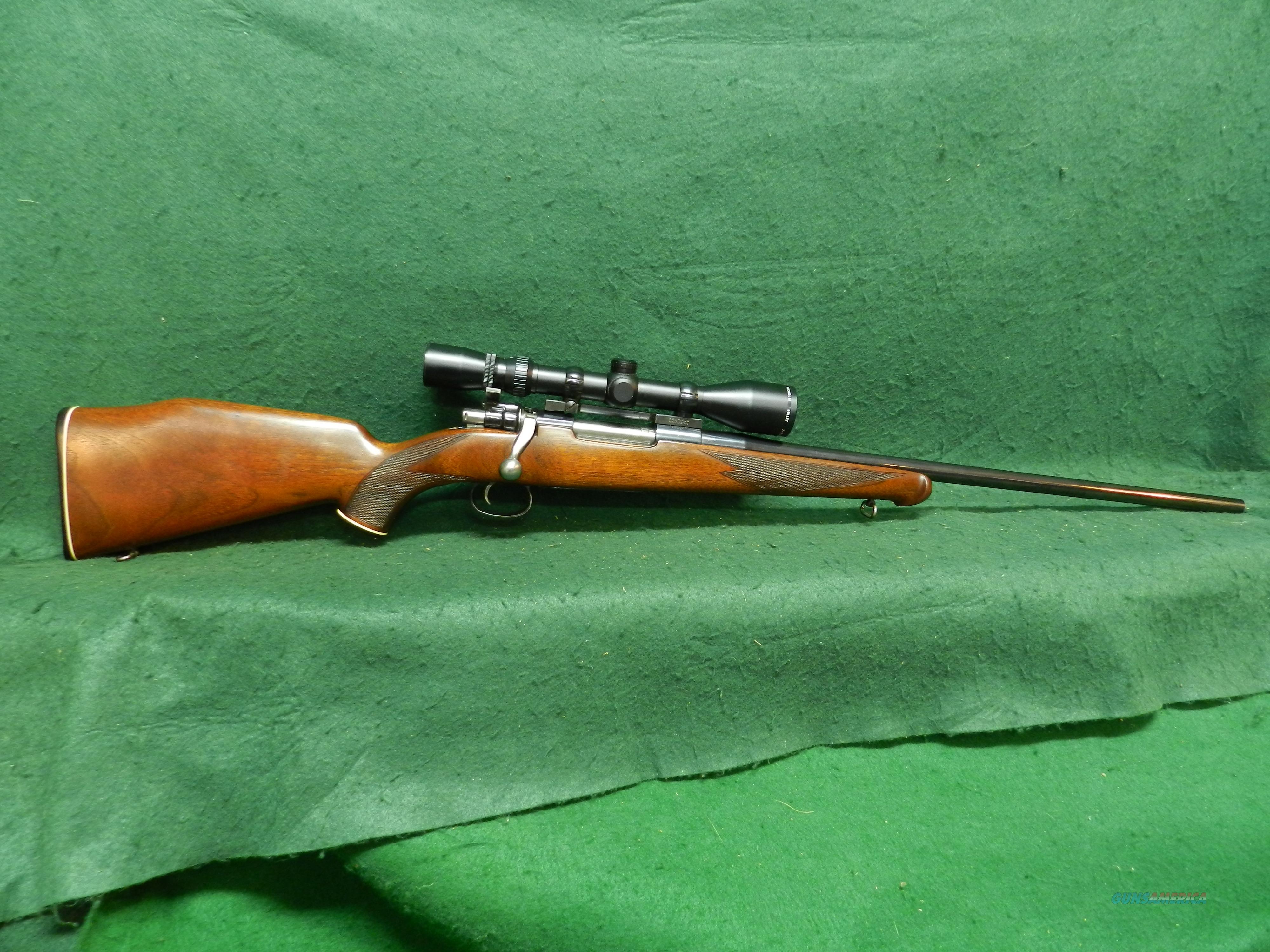 Custom Mauser M98 Rifle in 244 Rem (6mm) for sale