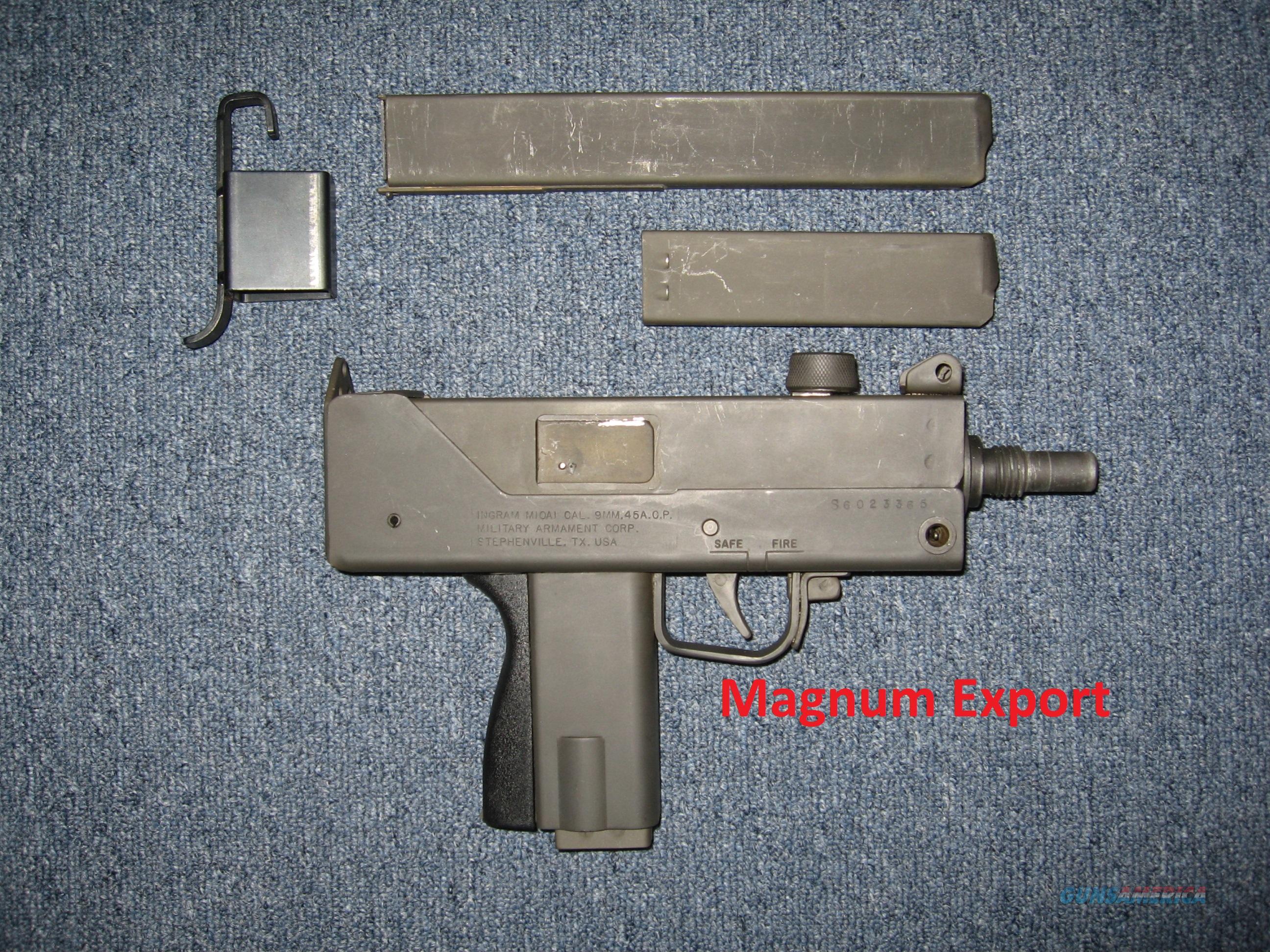 Ingram Mac 10 M10A1 Mac-10 9MM for sale