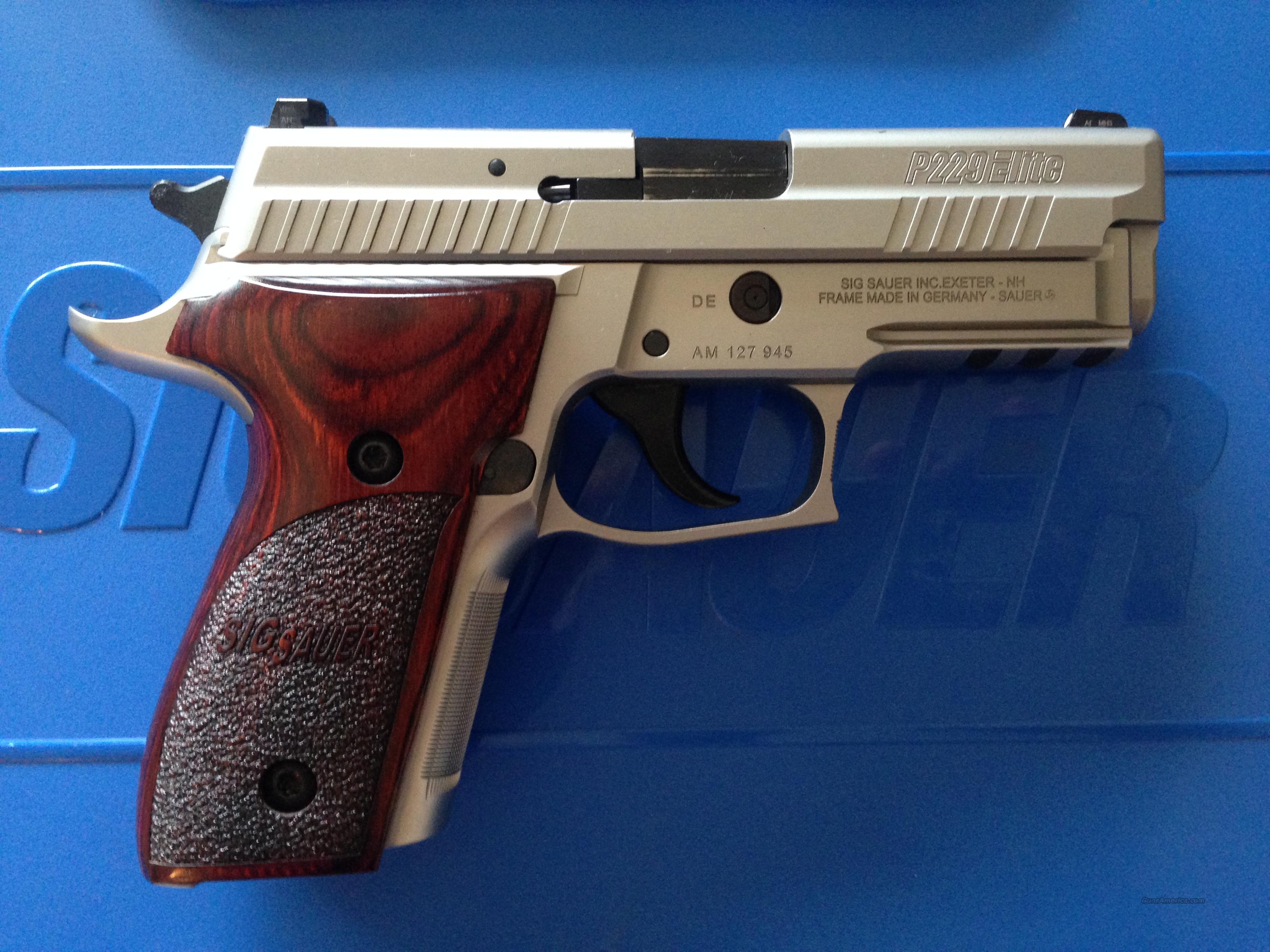 Sig Sauer P Stainless Elite With For Sale At Gunsamerica Com