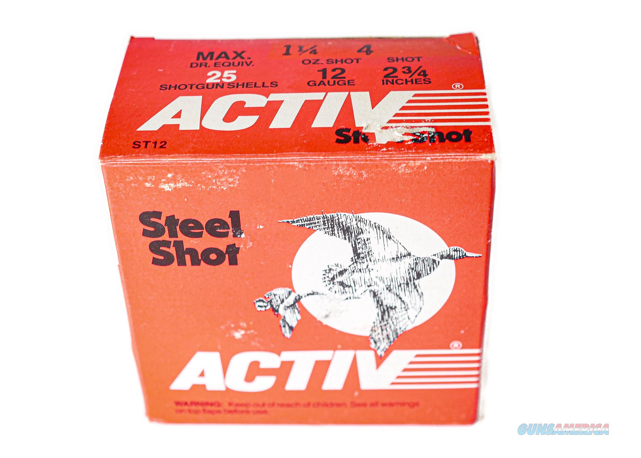 Activ Steel Shot Ga Shell For Sale At Gunsamerica Com