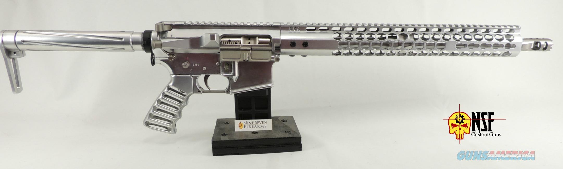 NSF Custom Guns SS-15 Polished Aluminum AR-15 for sale