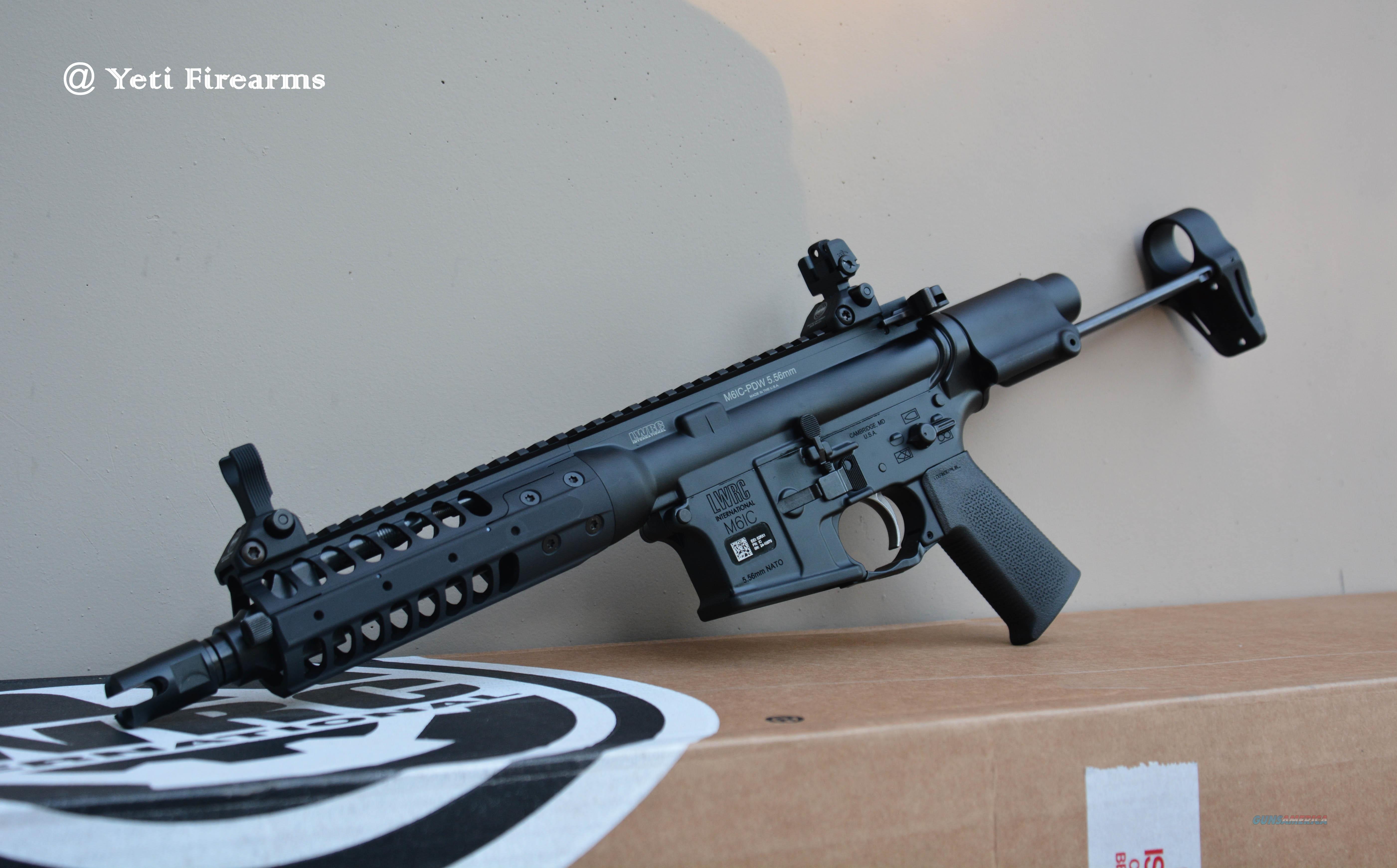 LWRC ICPDW 5.56mm Gas Piston SBR AR15 5.56 8.... for sale