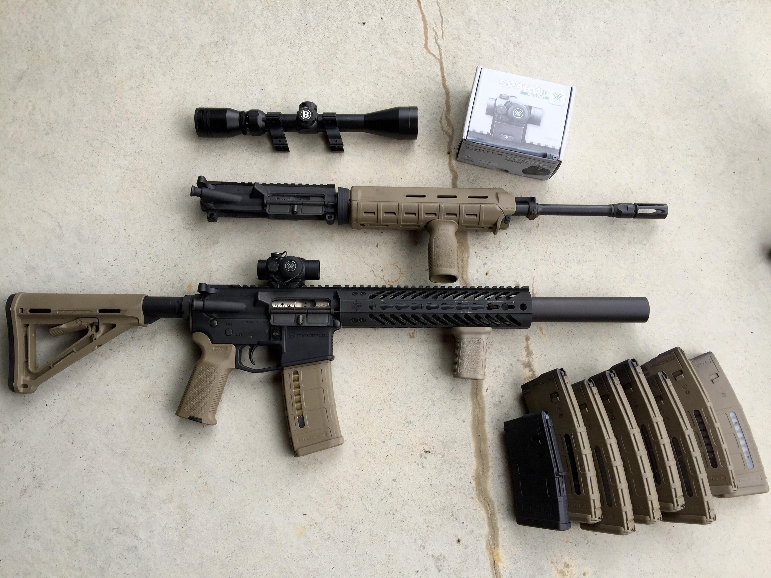 ULTIMATE suppressed AR15 COMBO package!!! for sale