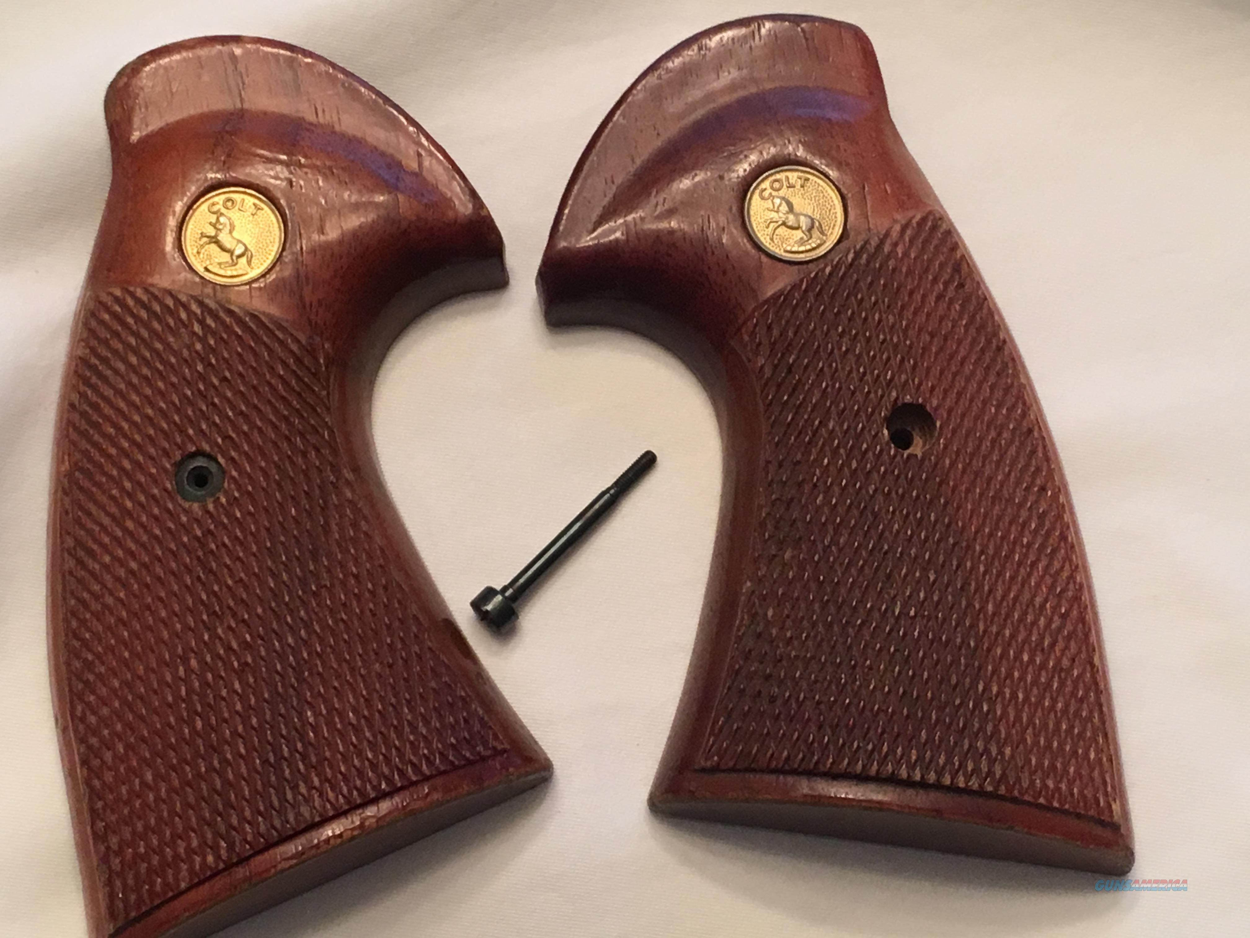 Colt Python Wood Grips For Sale At 943276017 0589