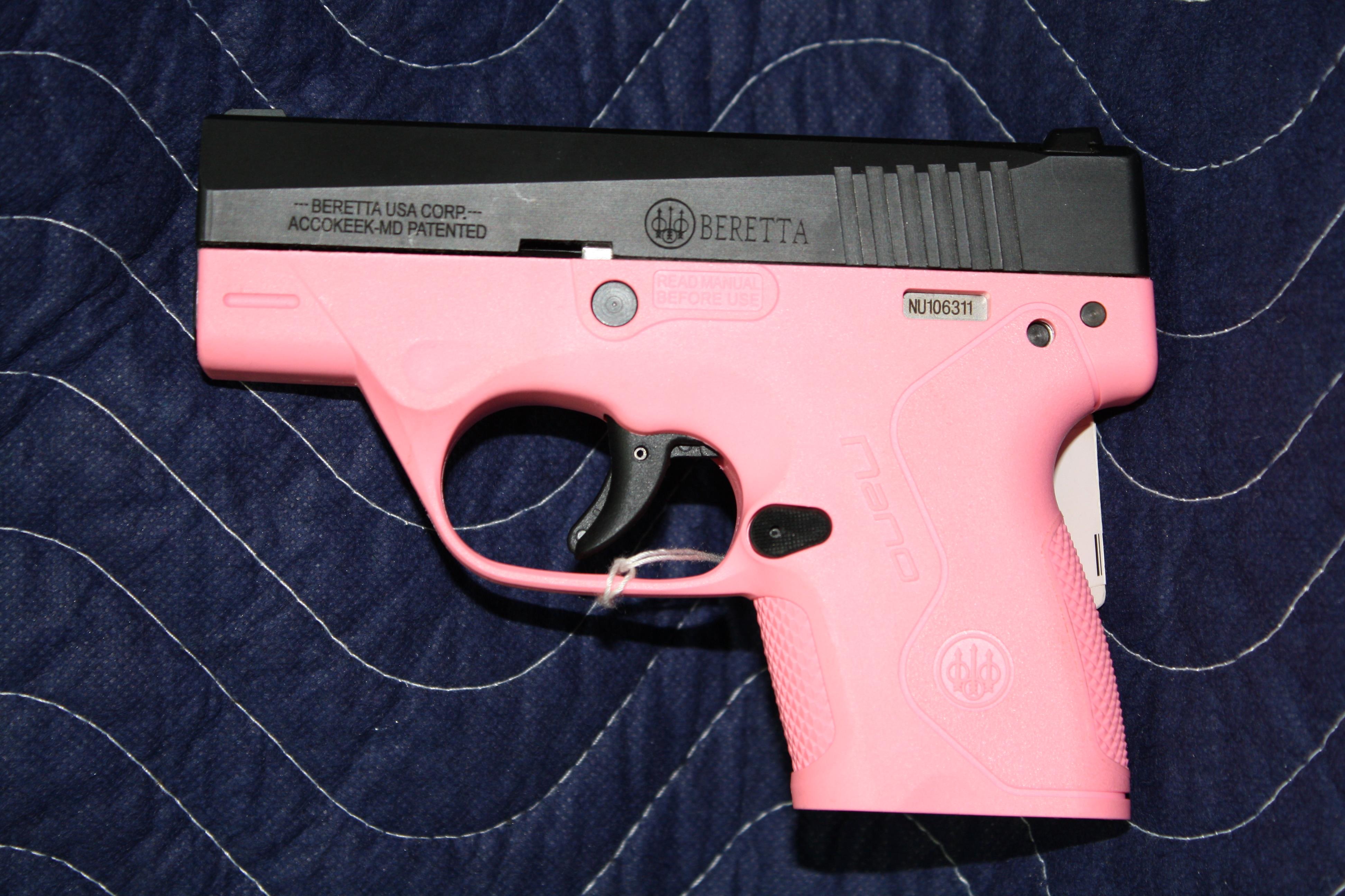 Beretta BU9 NANO 9mm pink (Rosa) fr... for sale at Gunsamerica.com ...