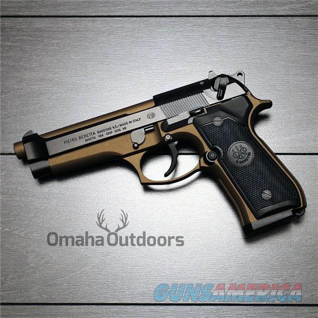 Beretta 92FS 92 FS Burnt Bronze Made in Italy M... for sale