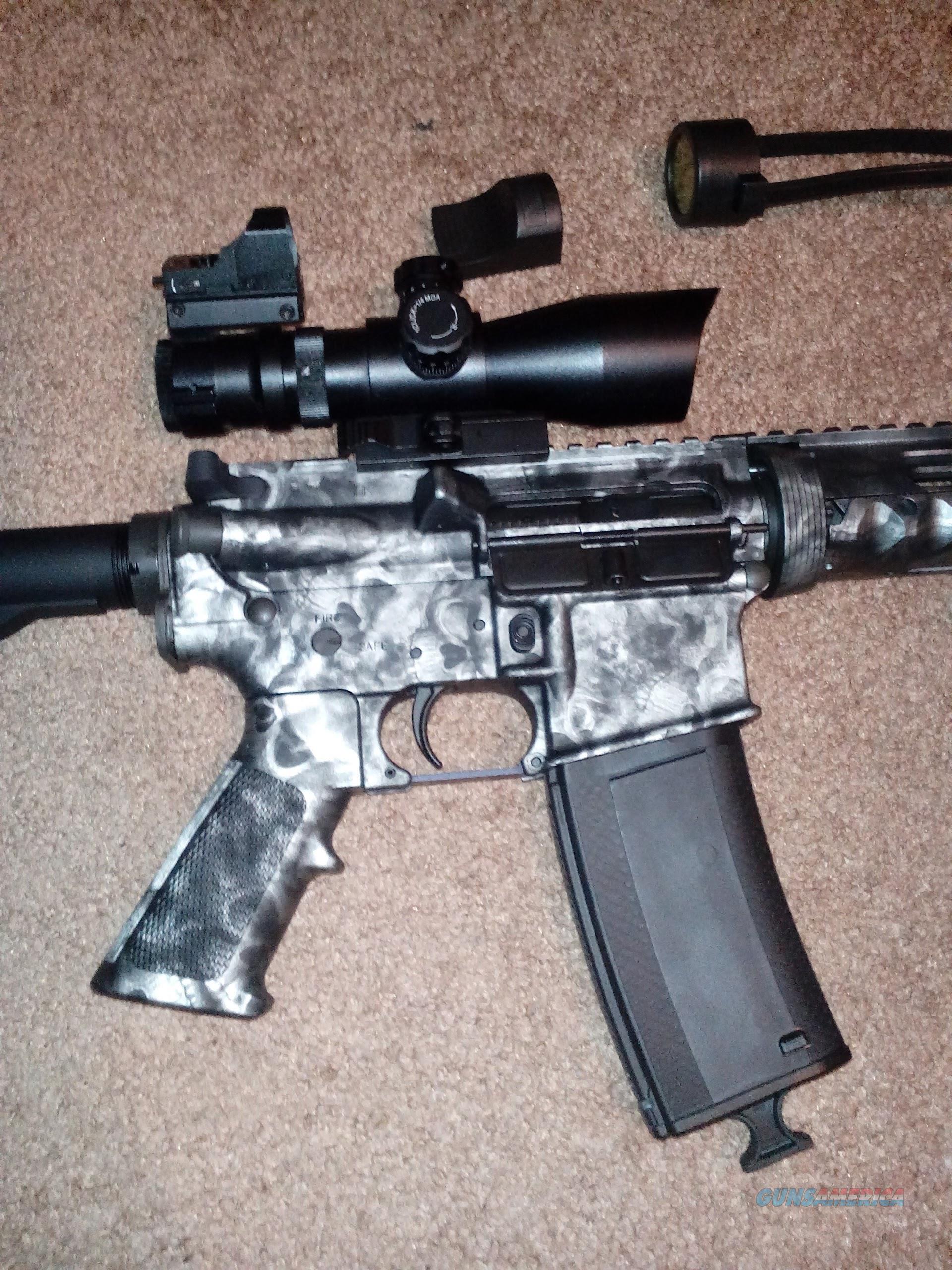 Skull edition AR 15 for sale