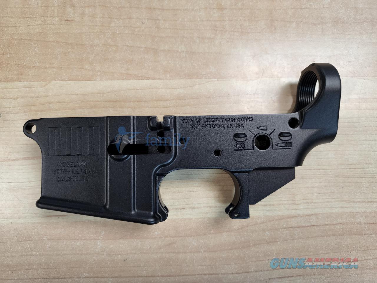 Sons of Liberty Gun Works Stripped AR-15 Lower ... for sale