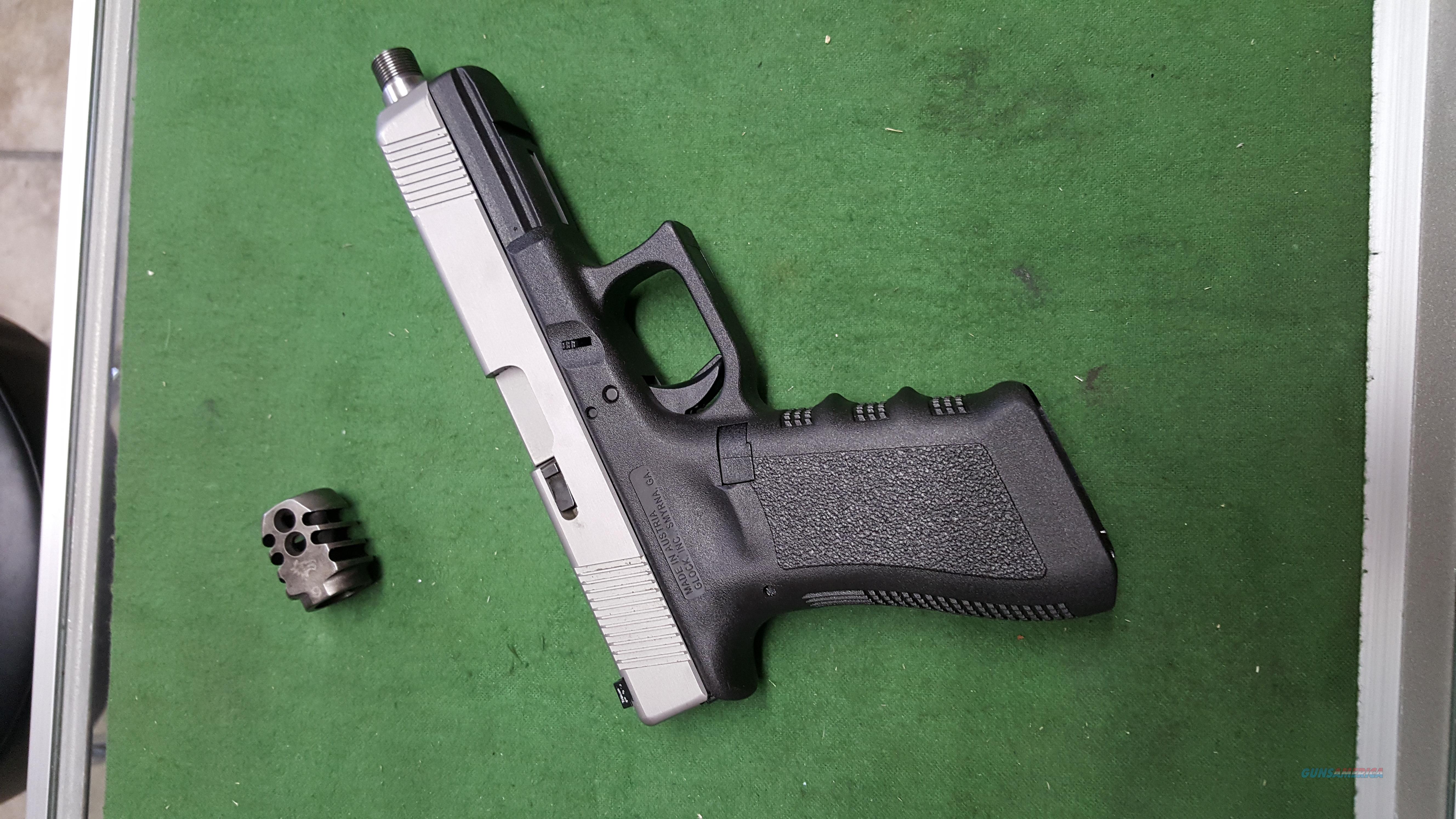 GLOCK 19 Lone Wolf Slide and Barrel + compensator/muzzl...