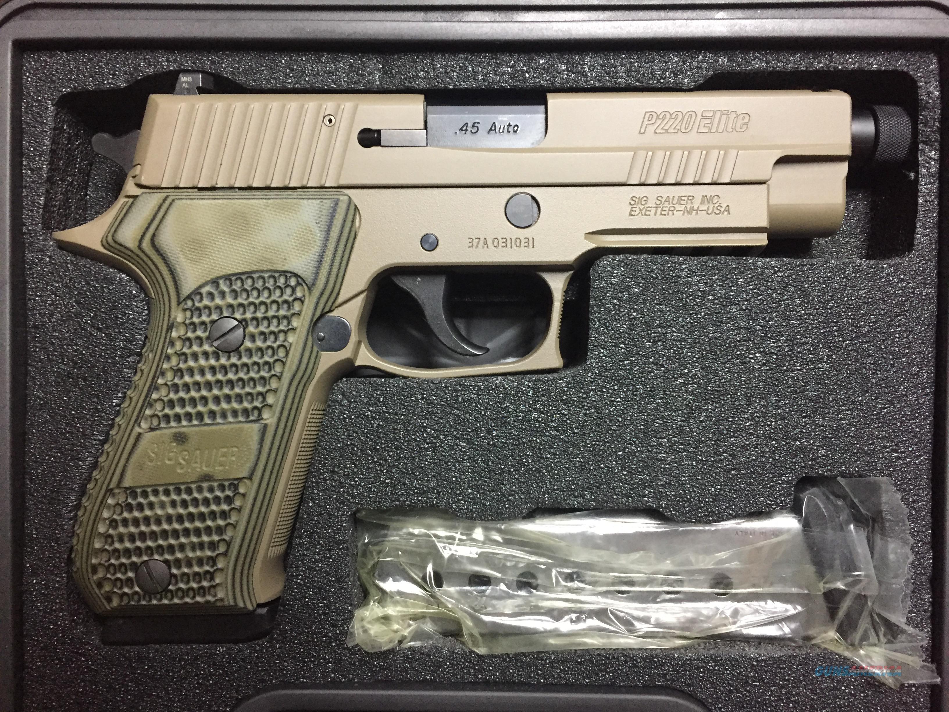 Sig Sauer P220 Scorpion Elite