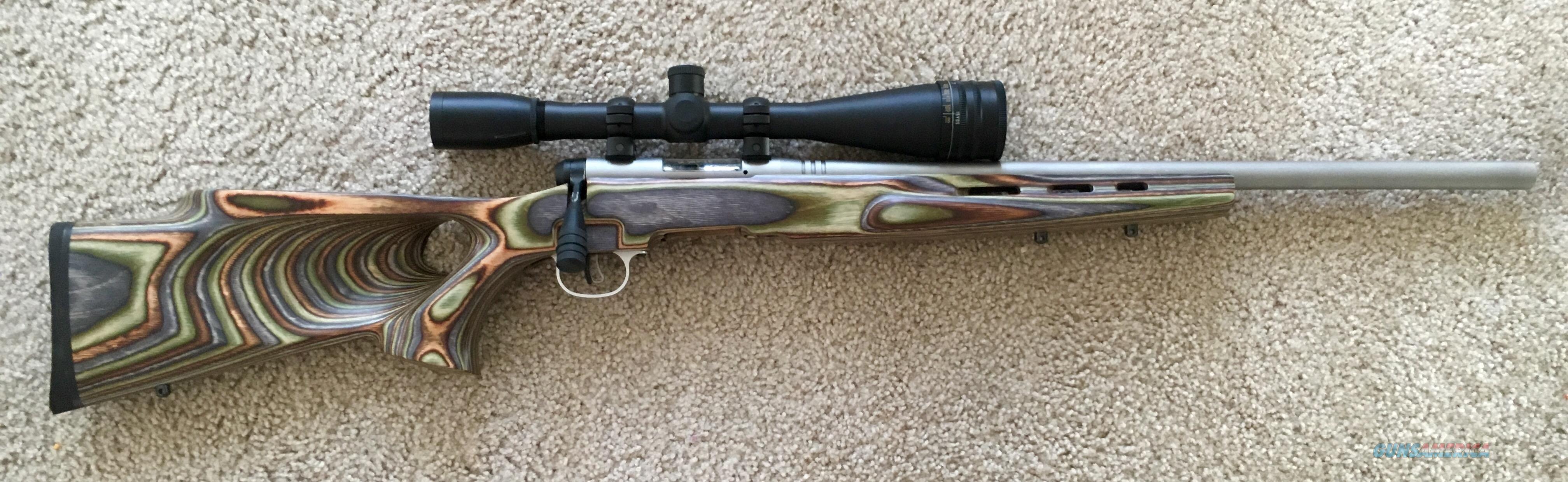 Savage 17 WSM B MAG Stainless Steel Heavy Barre... For Sale